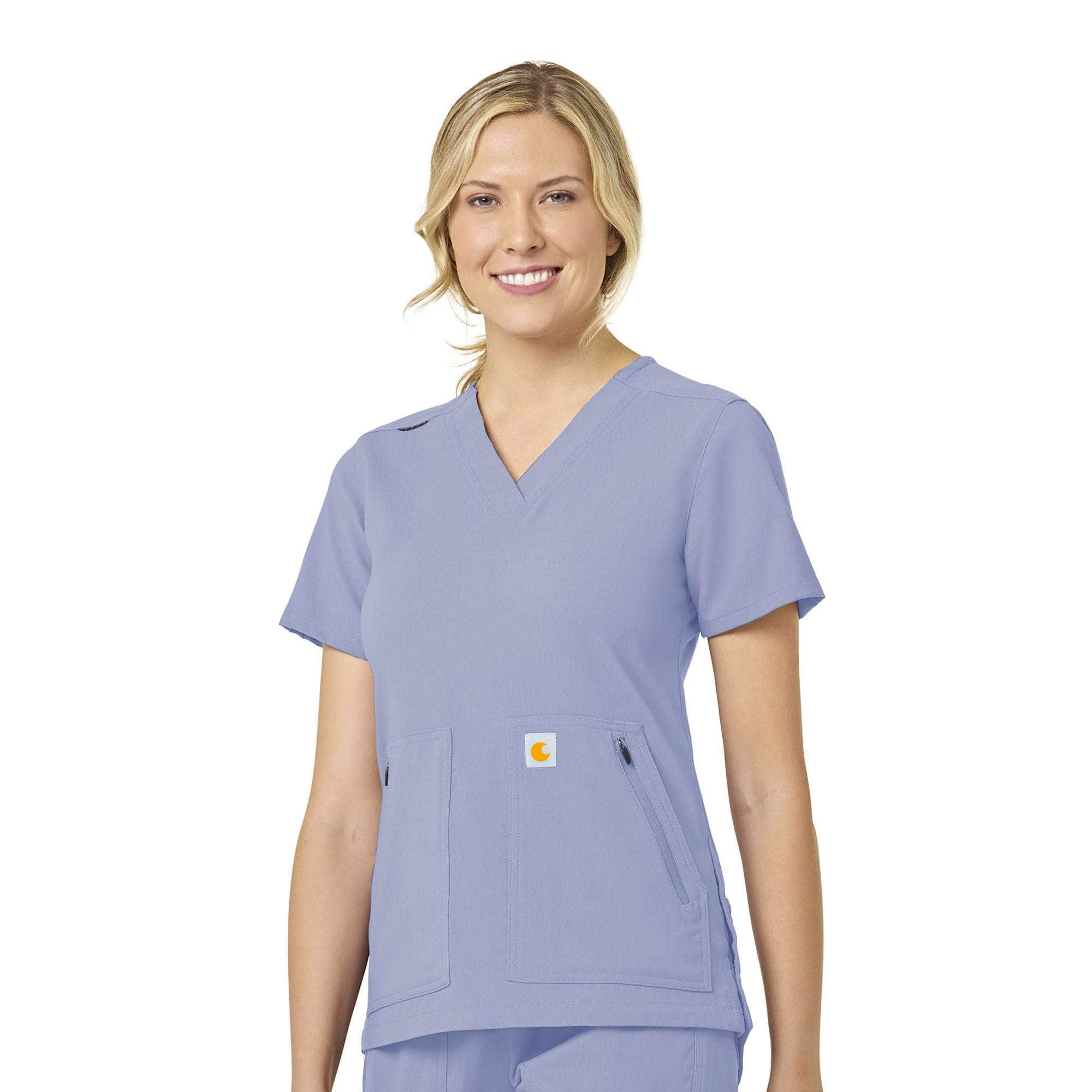 Women's Rugged Flex Peak 4-Pocket V-Neck Scrub Top