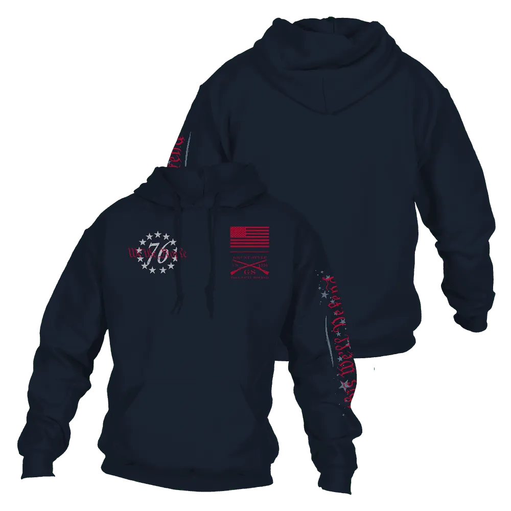 We The People Hoodie - Navy
