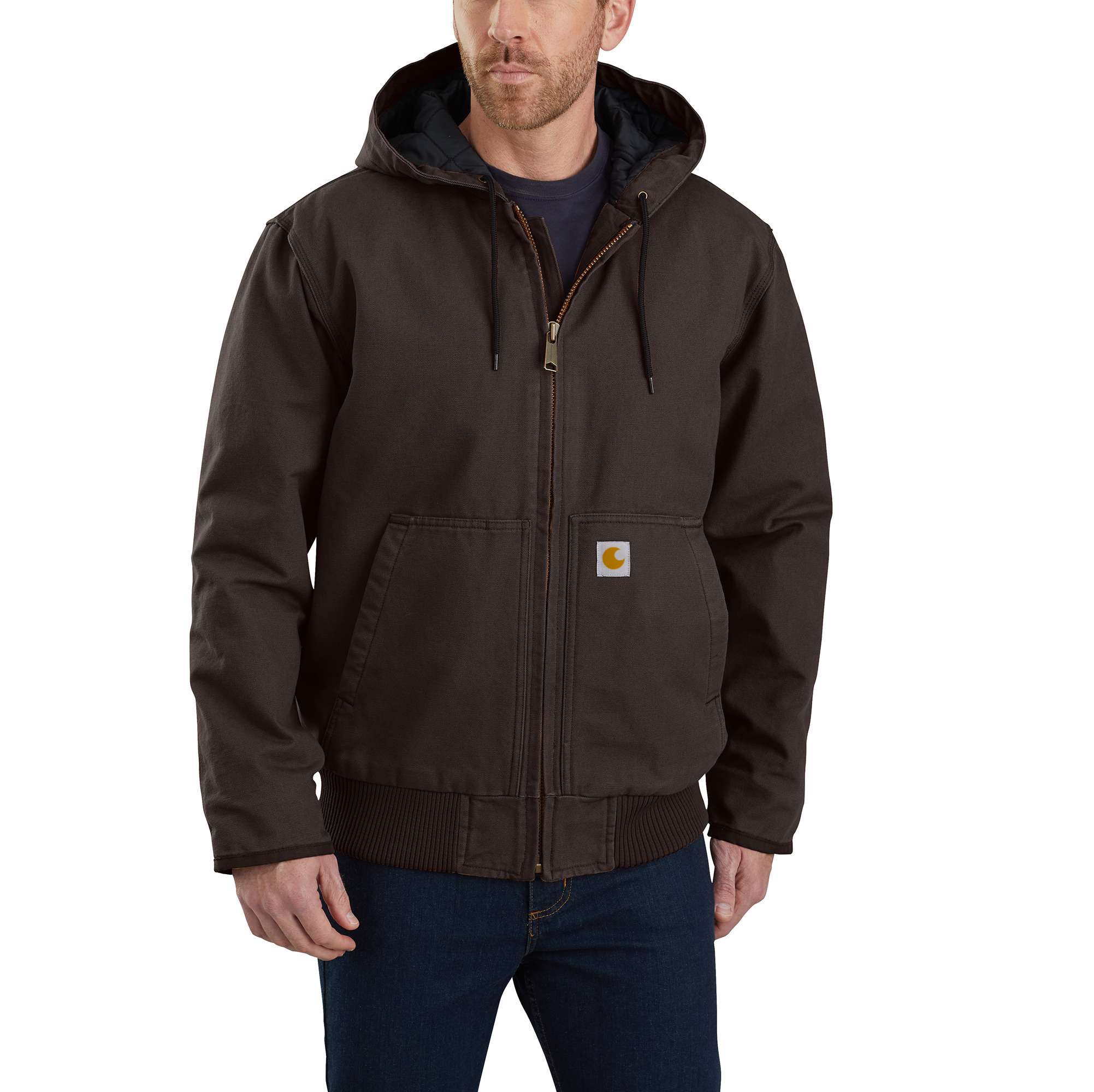 Men's Insulated Active Jac - Loose Fit - Washed Duck - 3 Warmest Rating