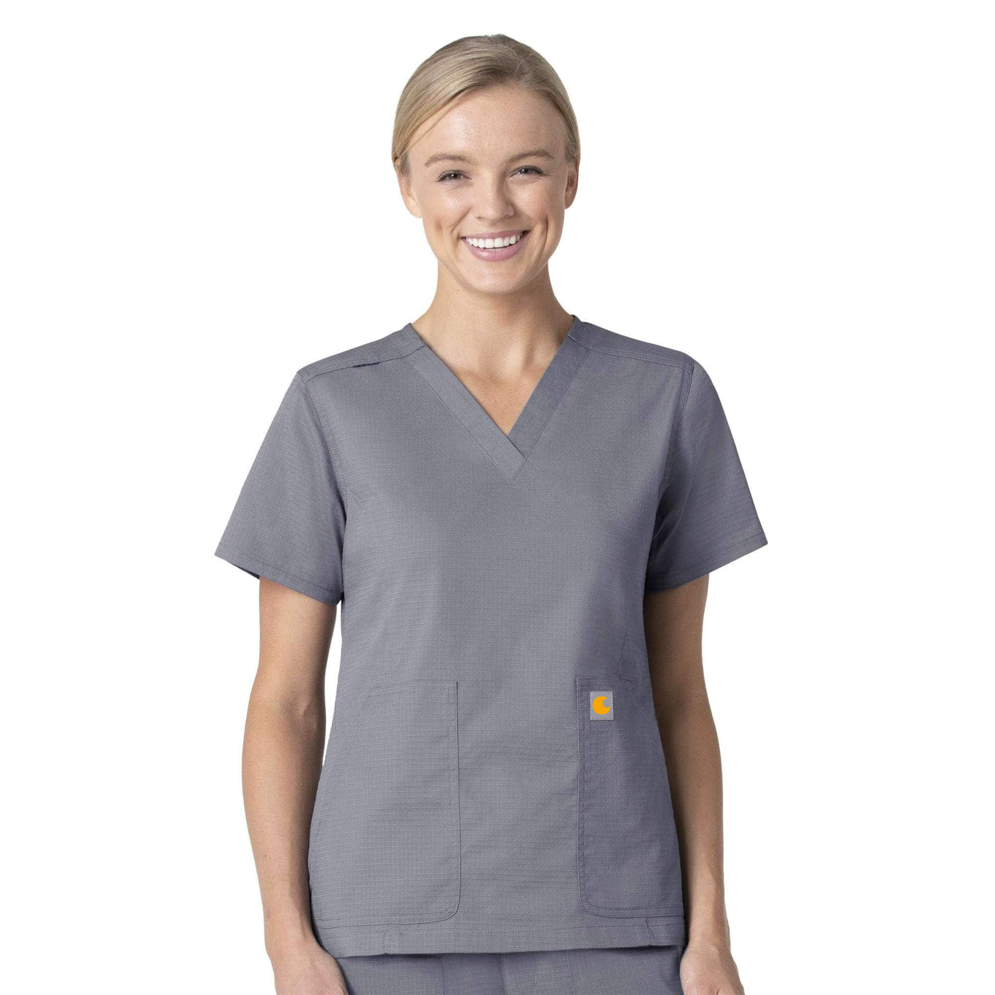 Women's Rugged Flex Ripstop V-Neck Scrub Top