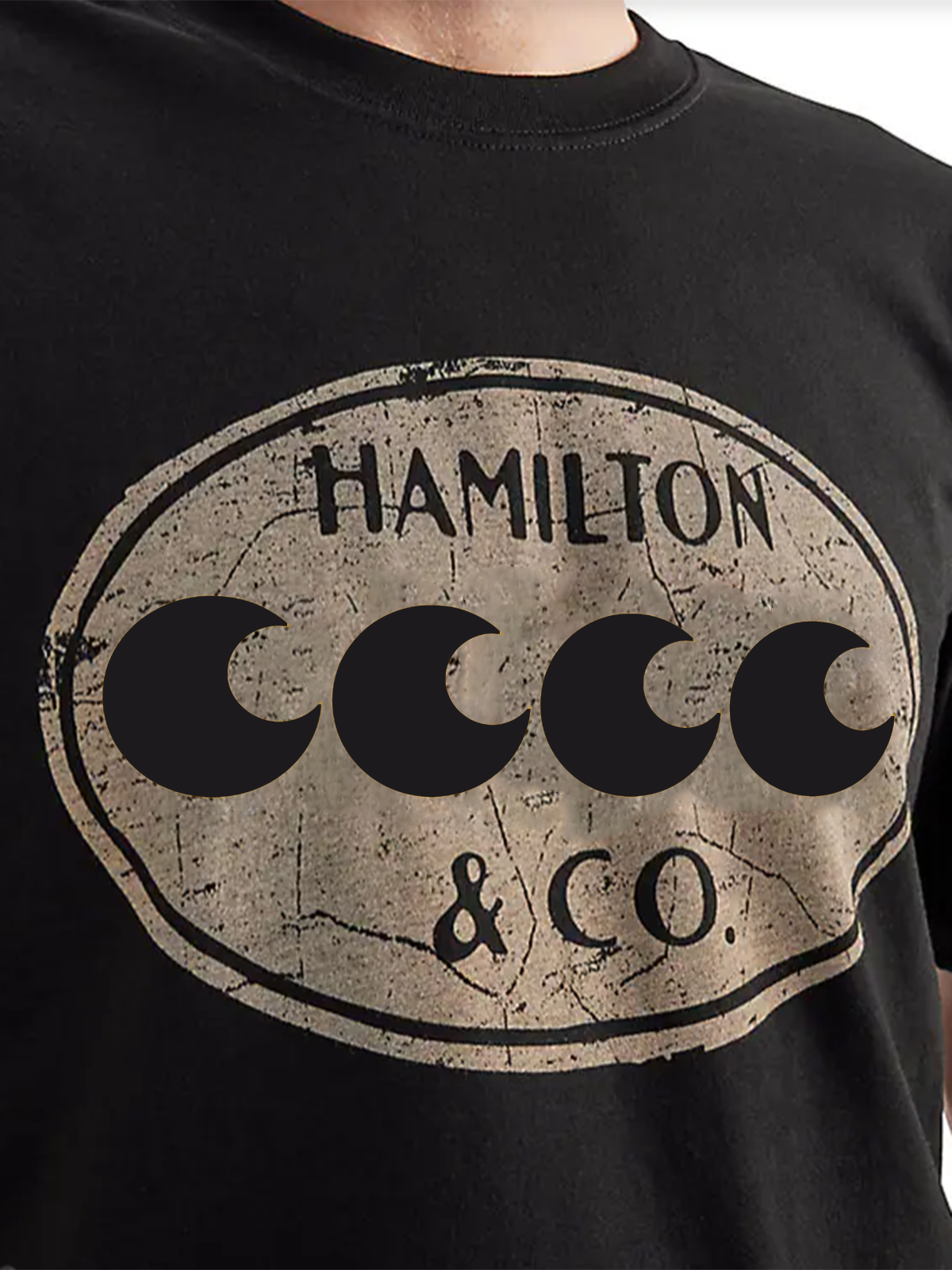Relaxed Fit Lightweight Short-Sleeve Hamilton Graphic T-Shirt