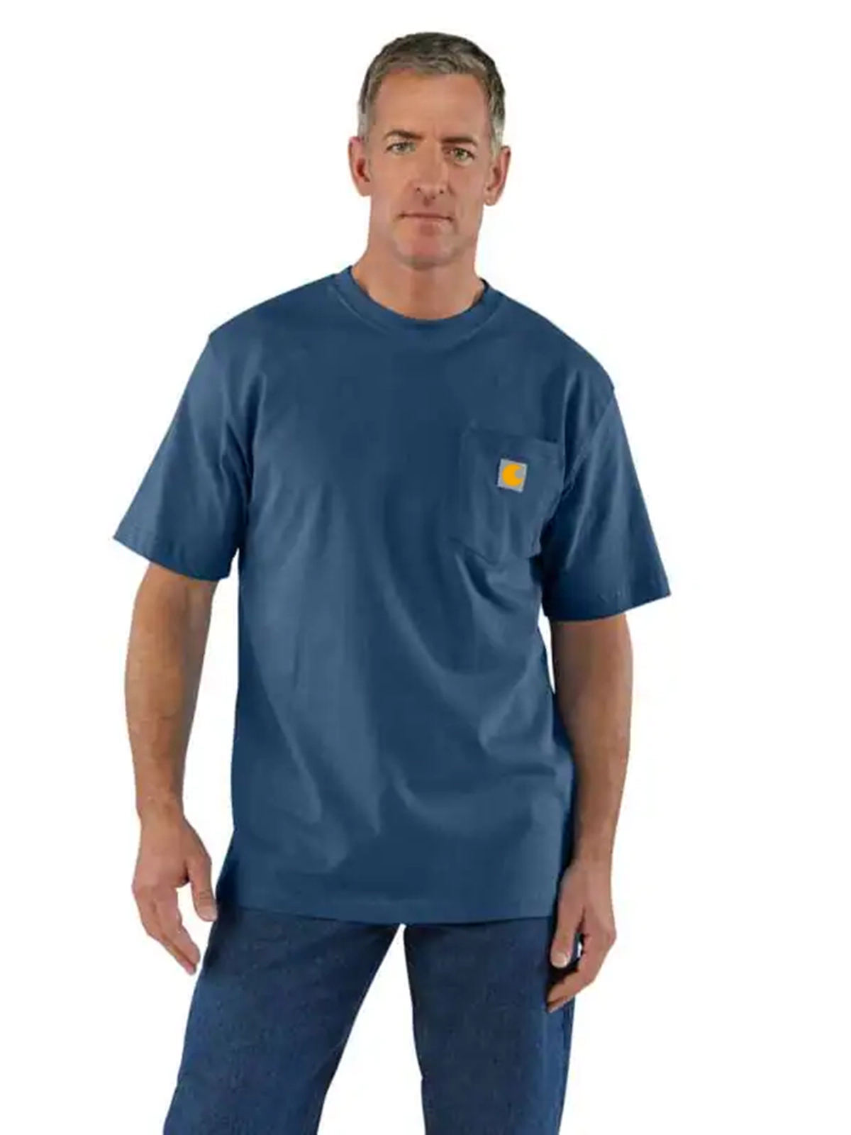 Loose Fit Heavyweight Short-Sleeve Pocket T-Shirt