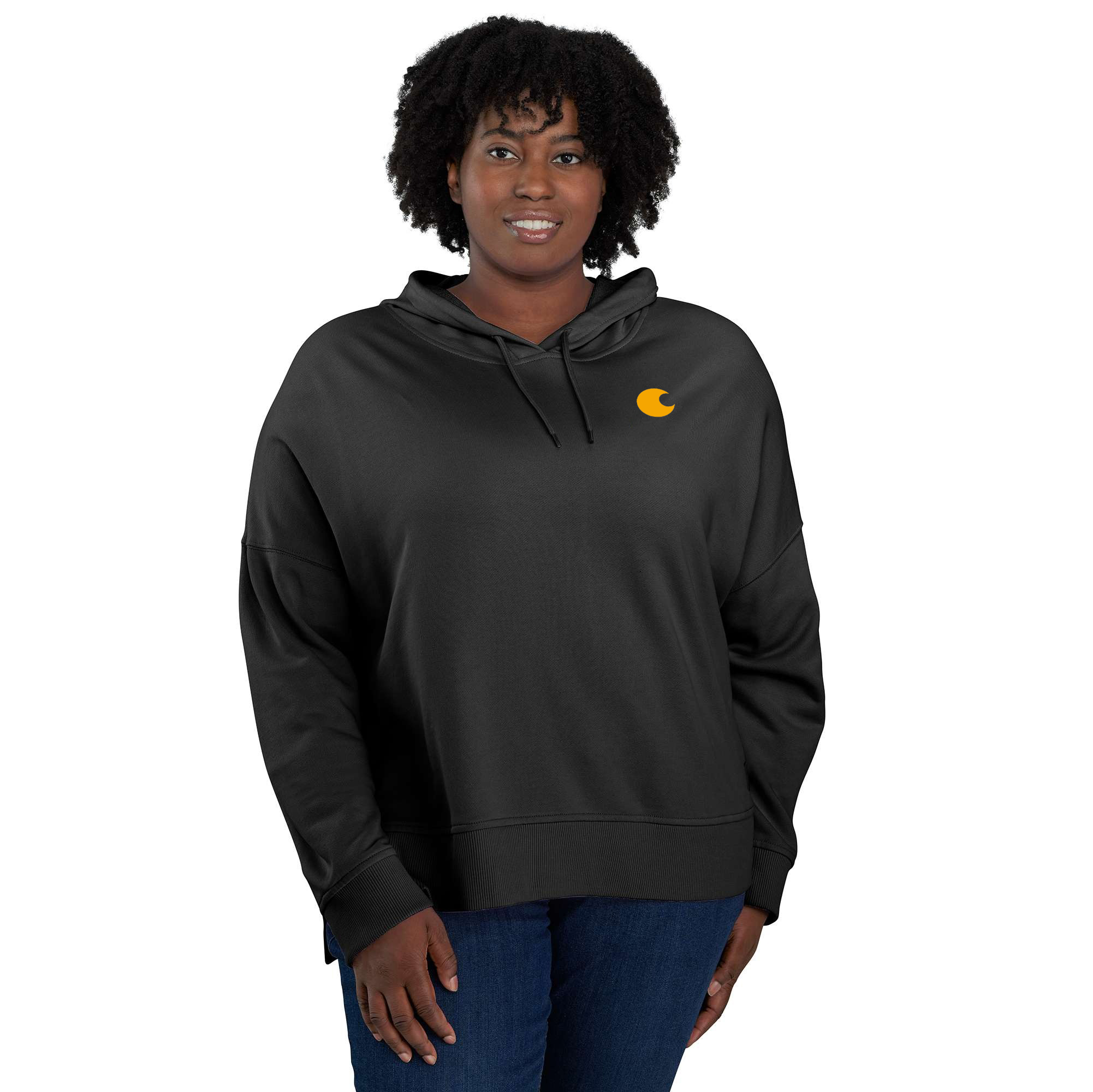 Women's TENCEL Fiber Series Loose Fit Graphic Hooded Sweatshirt