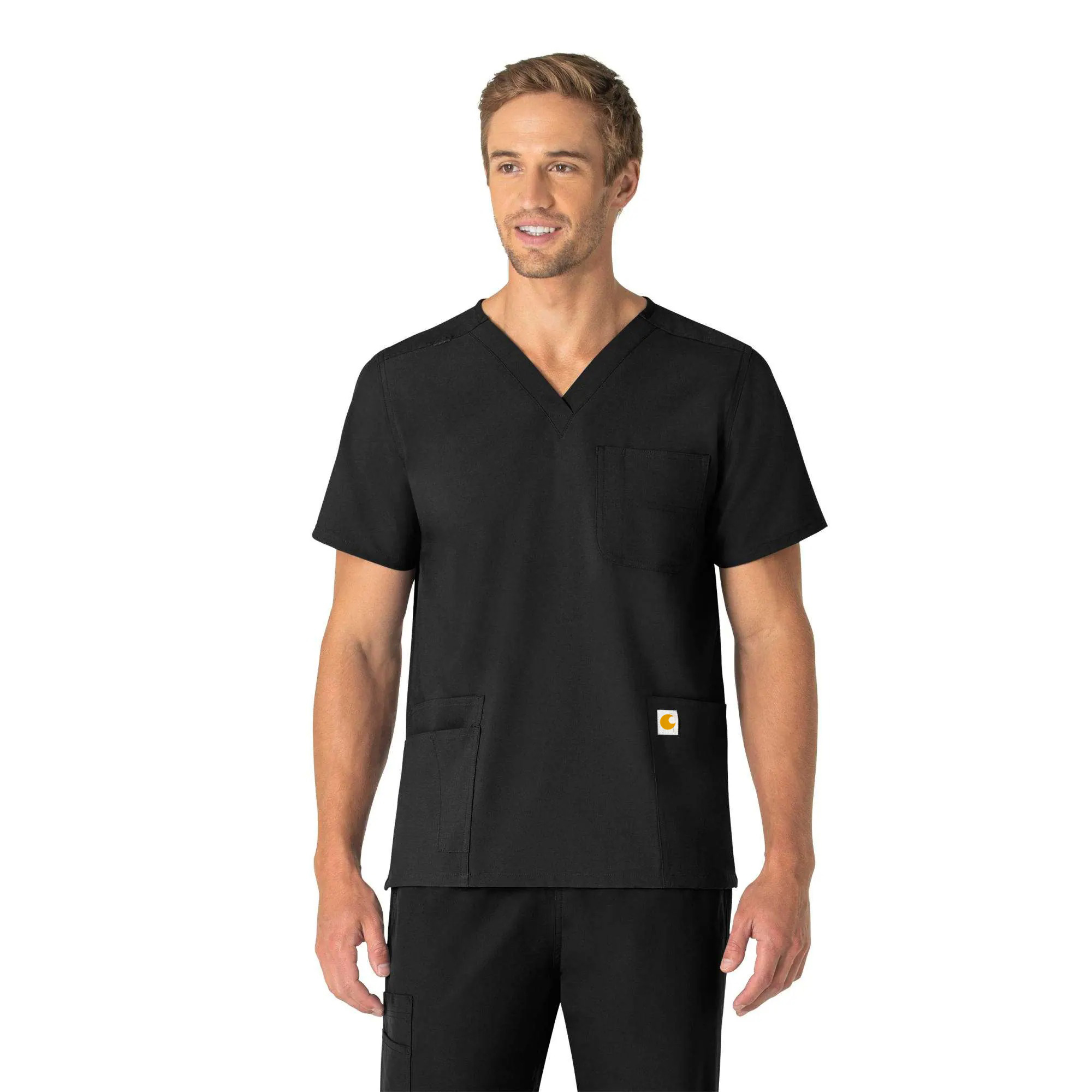 Unisex Force Essentials V-Neck 6-Pocket Scrub Top