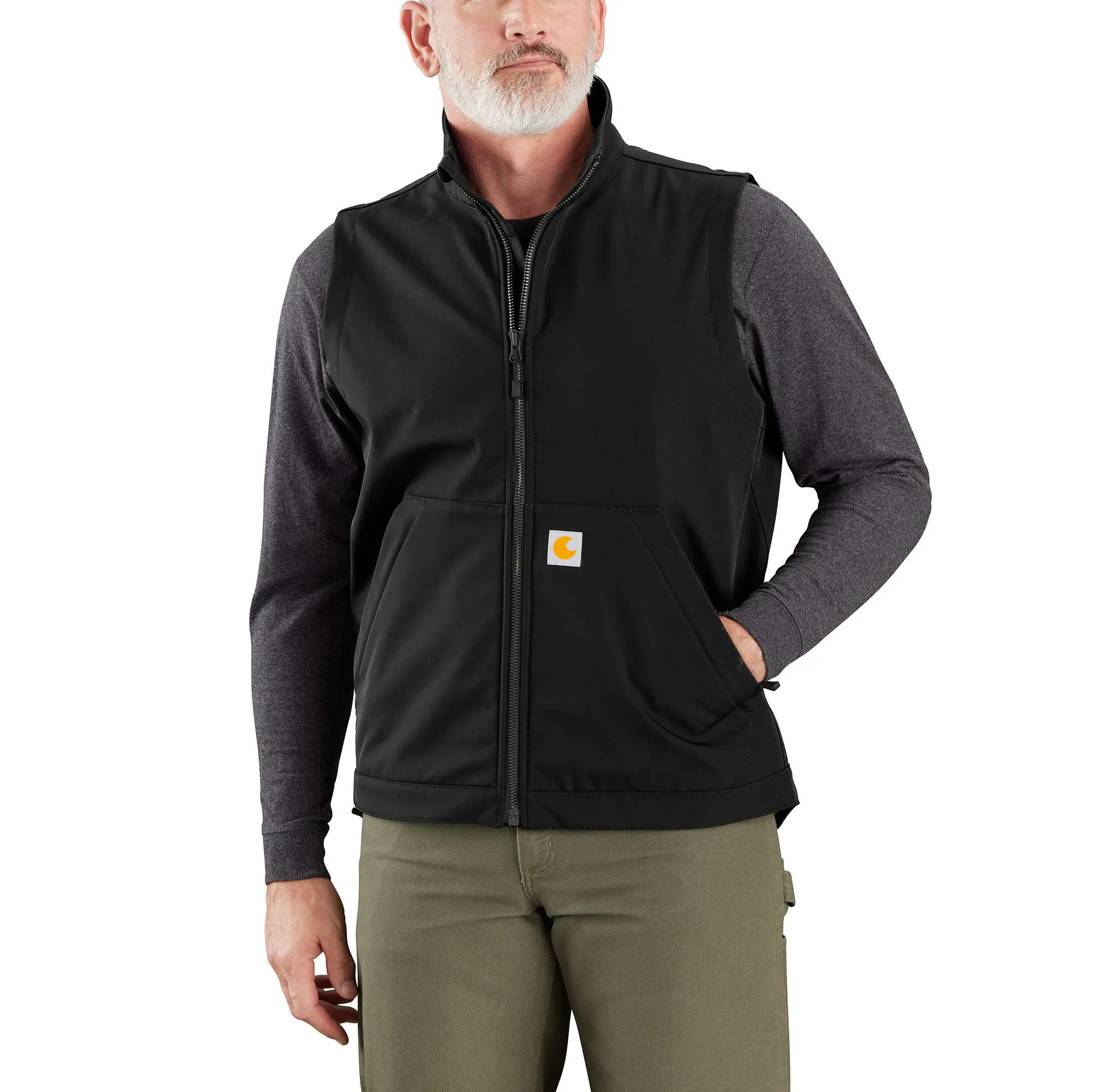 Rain Defender Relaxed Fit Softshell Vest
