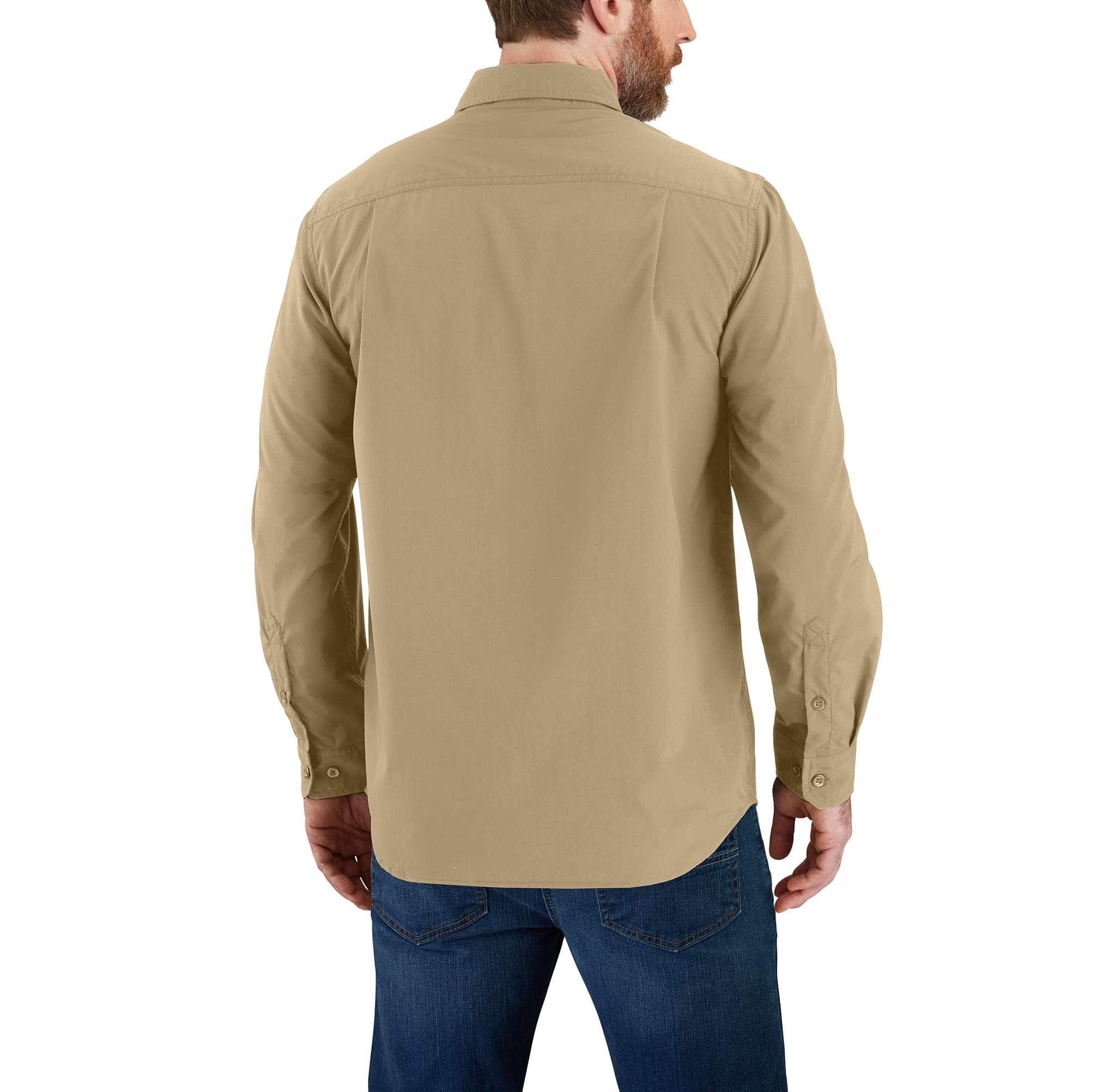 Force Relaxed Fit Lightweight Long- Sleeve Shirt