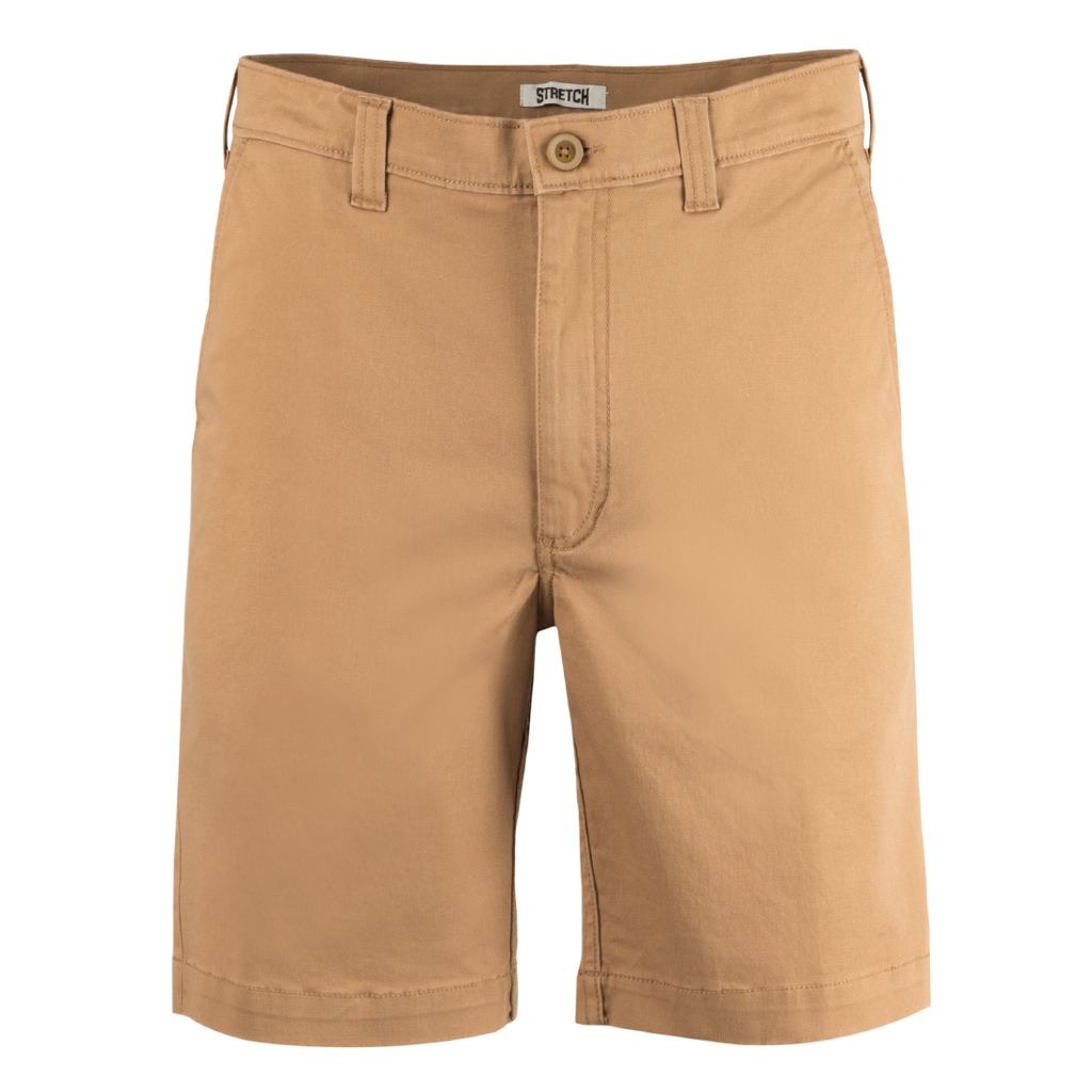 Flat Front Chino Shorts