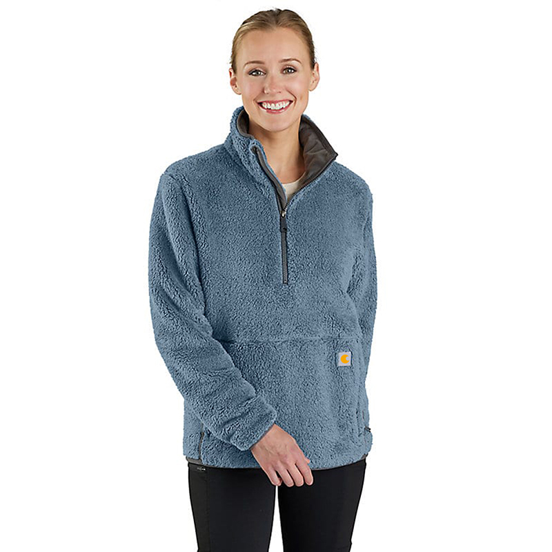 Women's Loose Fit Fleece Pullover - 3 Warmest Rating