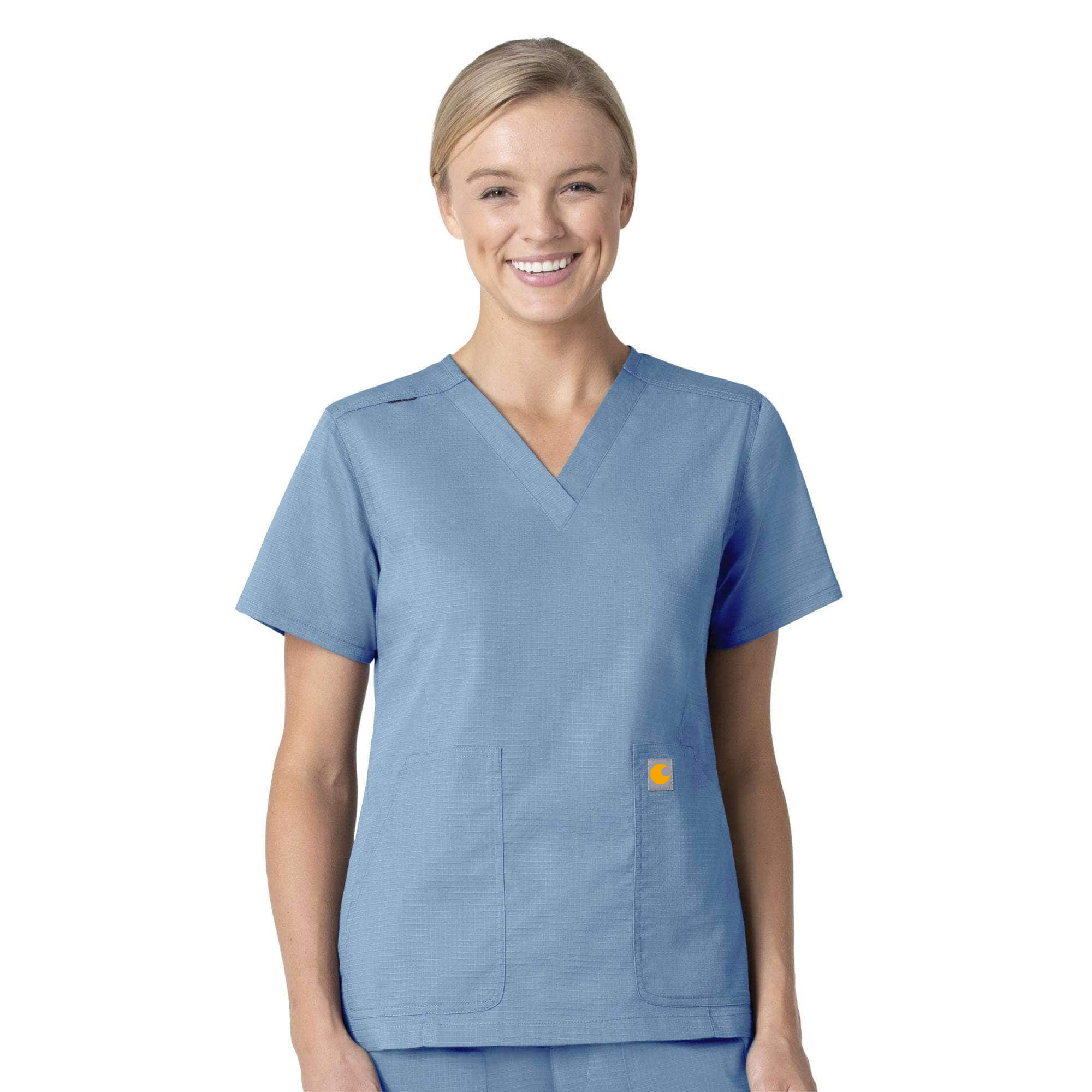 Women's Rugged Flex Ripstop V-Neck Scrub Top