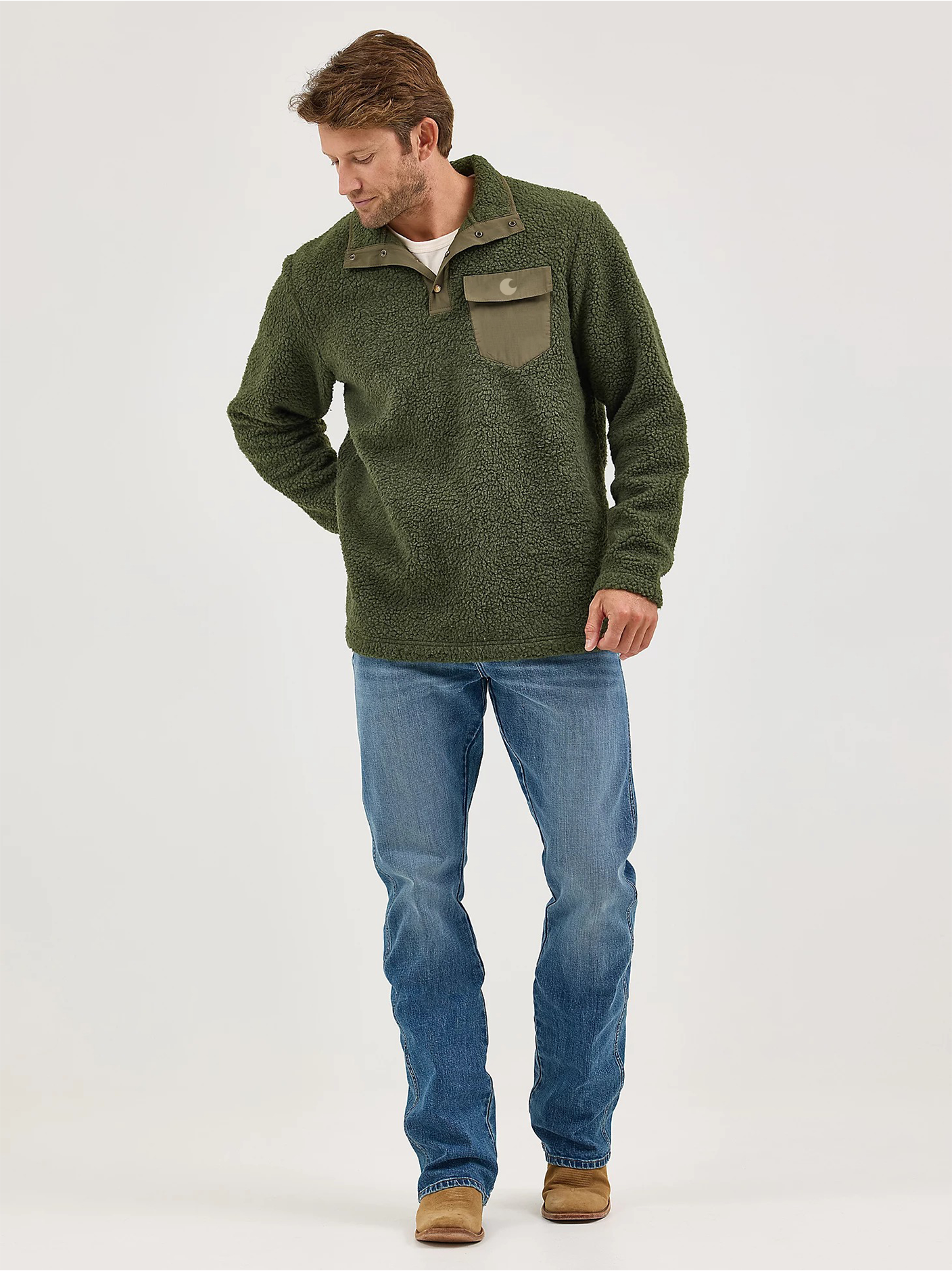 Men's Quarter Snap Sherpa Pullover