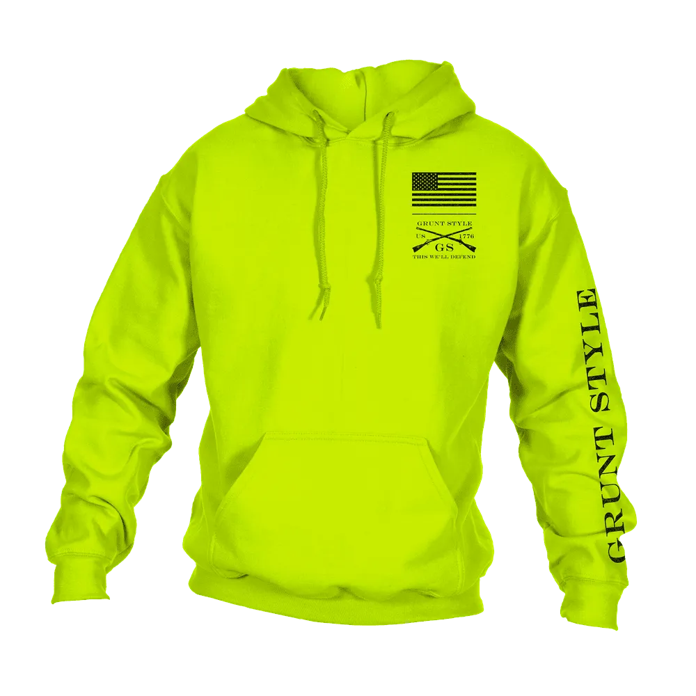 Base Hoodie - Safety Green