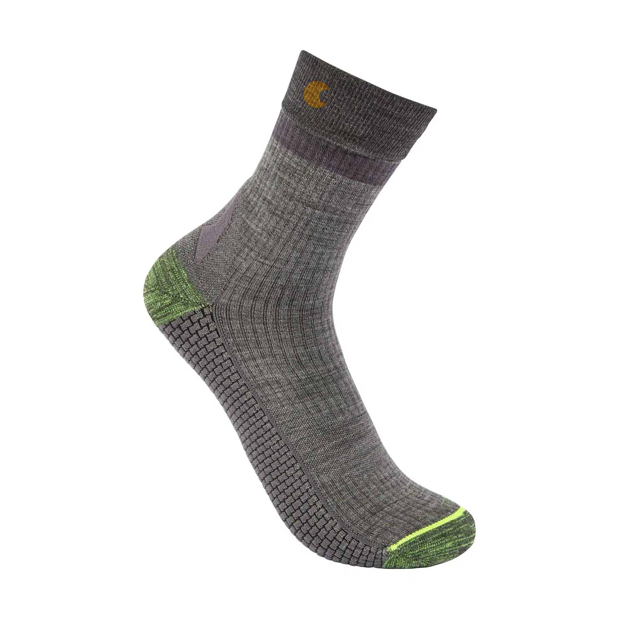 Force Grid Lightweight Merino Wool Blend Short Crew Sock