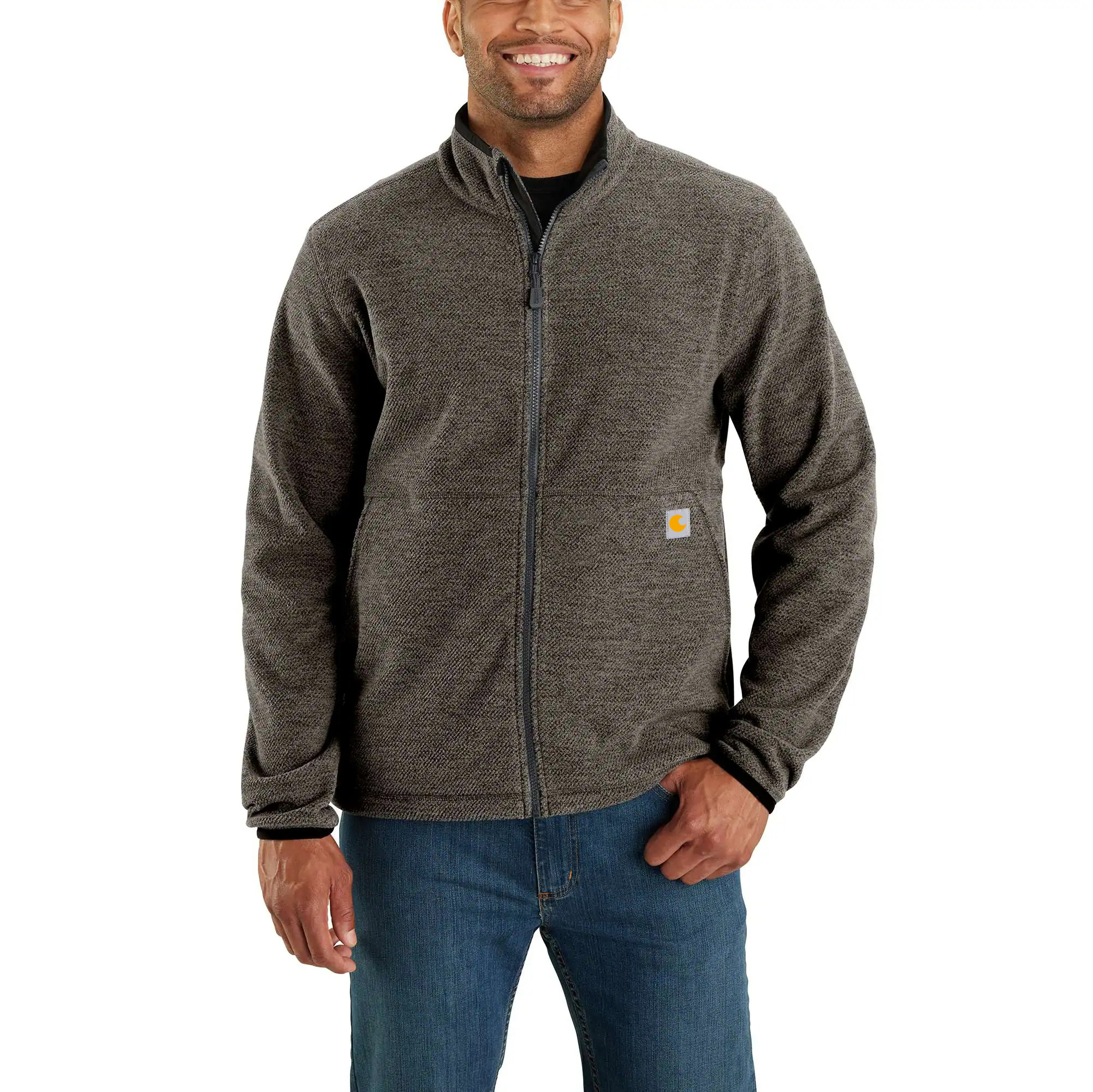 Full-Zip Relaxed Fit Fleece Jacket - 1 Warm Rating
