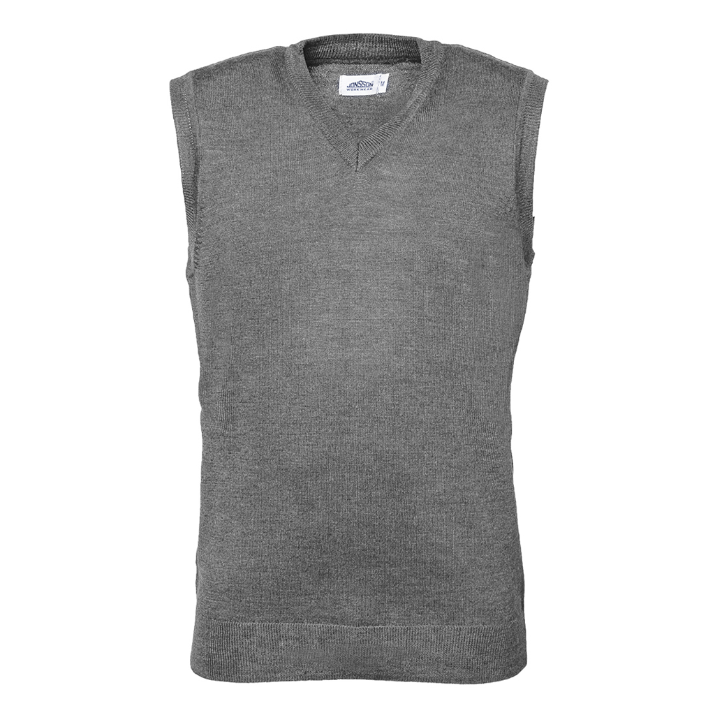 Fine Gauge V-Neck Sleeveless Jersey