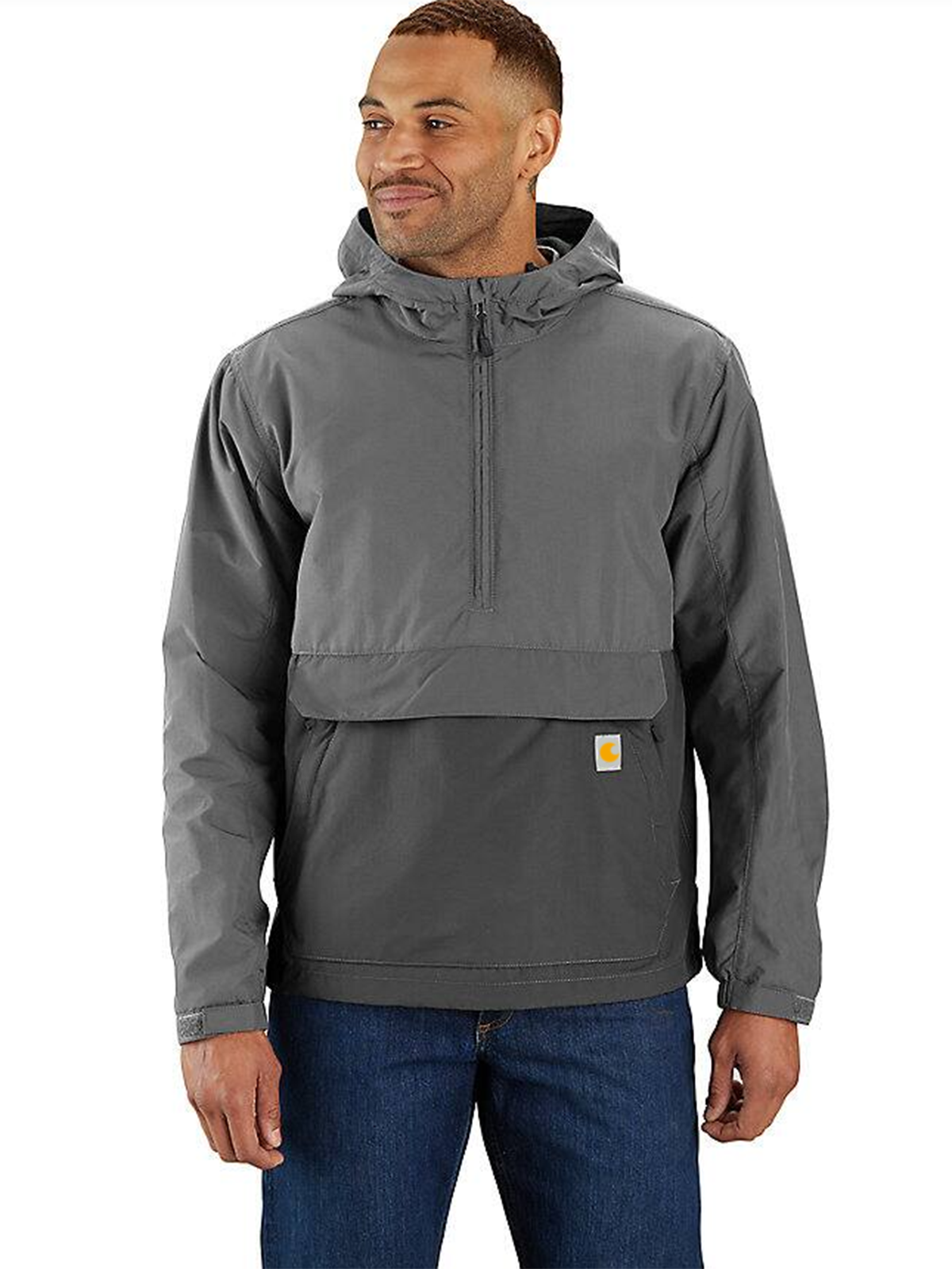 Rain Defender Loose Fit Lightweight Packable Anorak - 1 Warm Rating