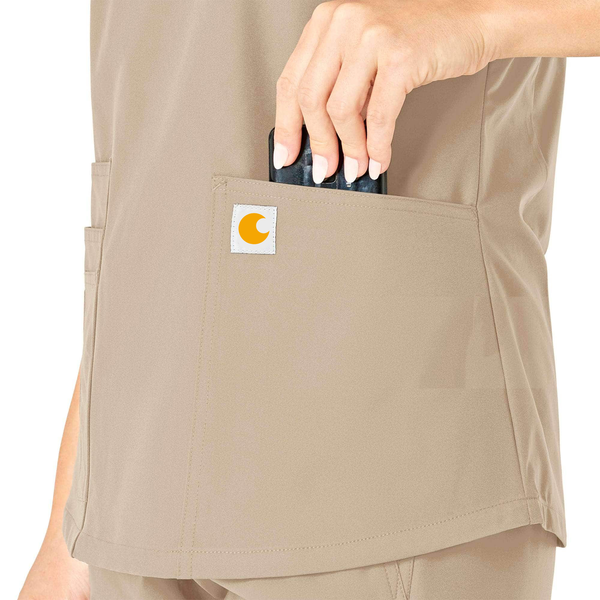 Women's Force Essentials V-Neck Scrub Top