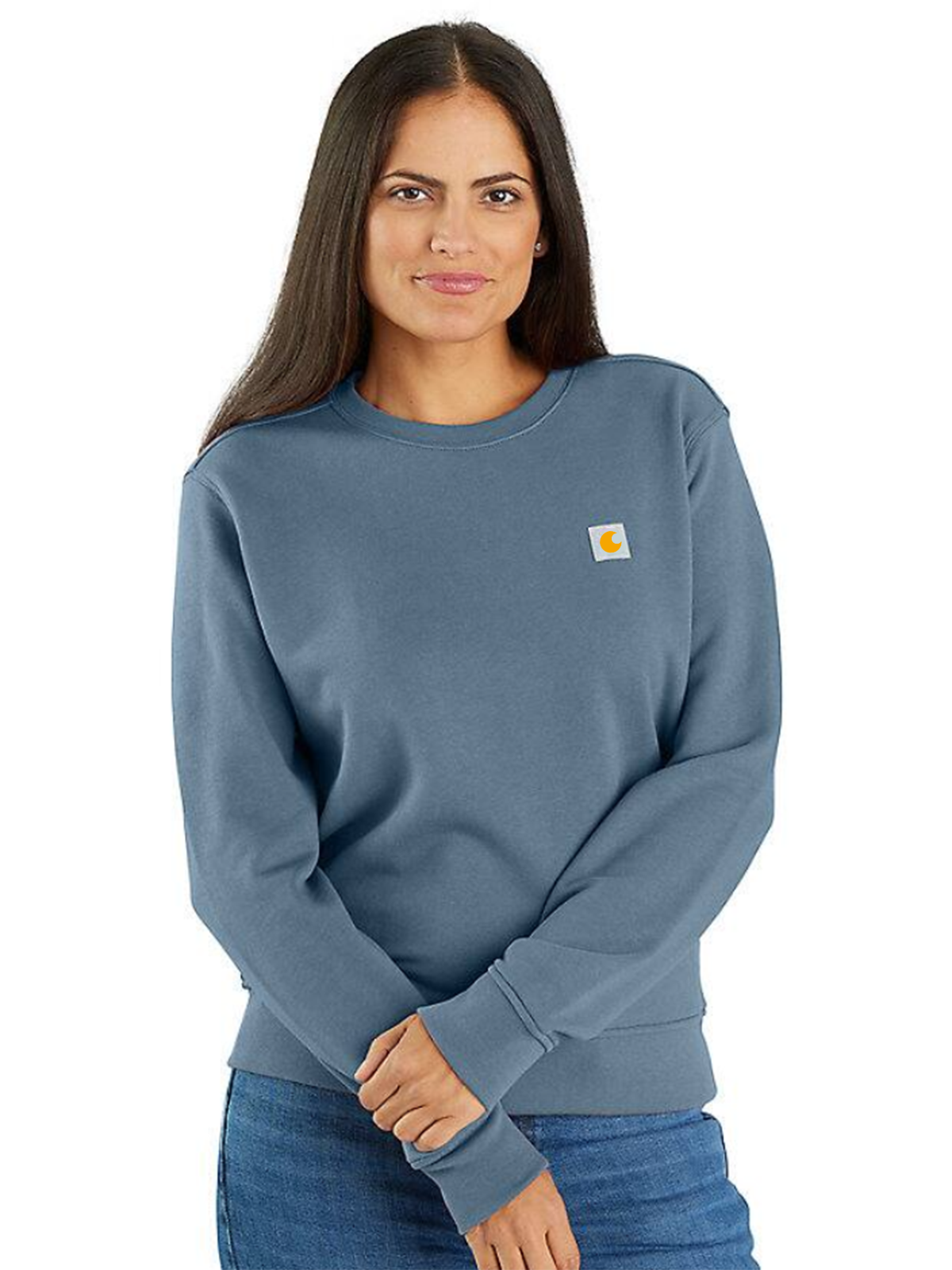 Women's TENCEL Fiber Series Relaxed Fit French Terry Crewneck Sweatshirt