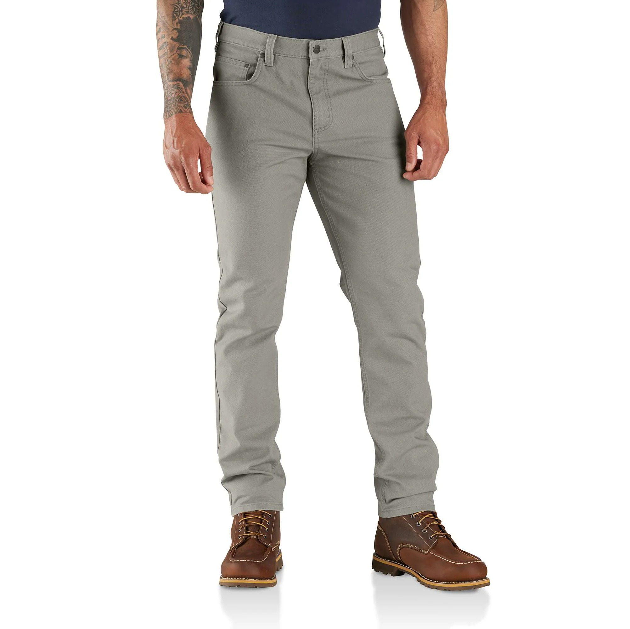 Rugged Flex Slim Fit Duck 5-Pocket Tapered Work Pant