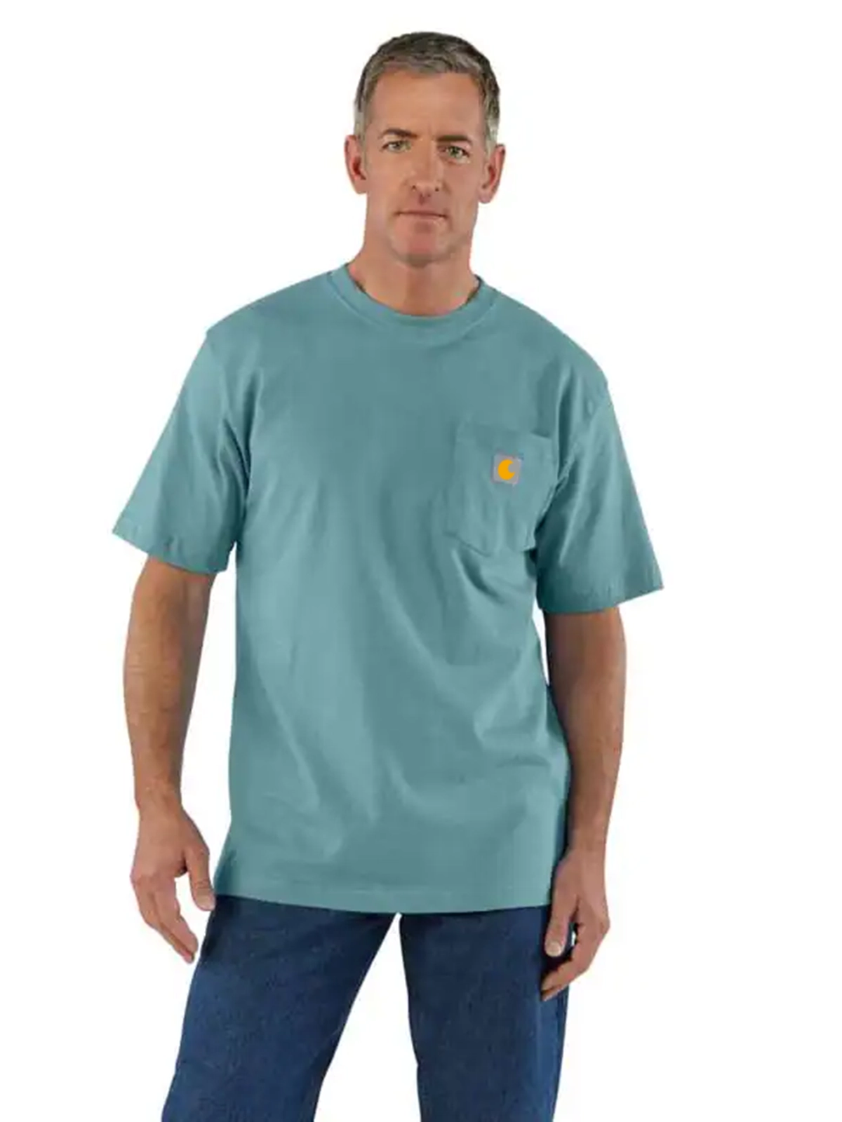 Loose Fit Heavyweight Short-Sleeve Pocket T-Shirt