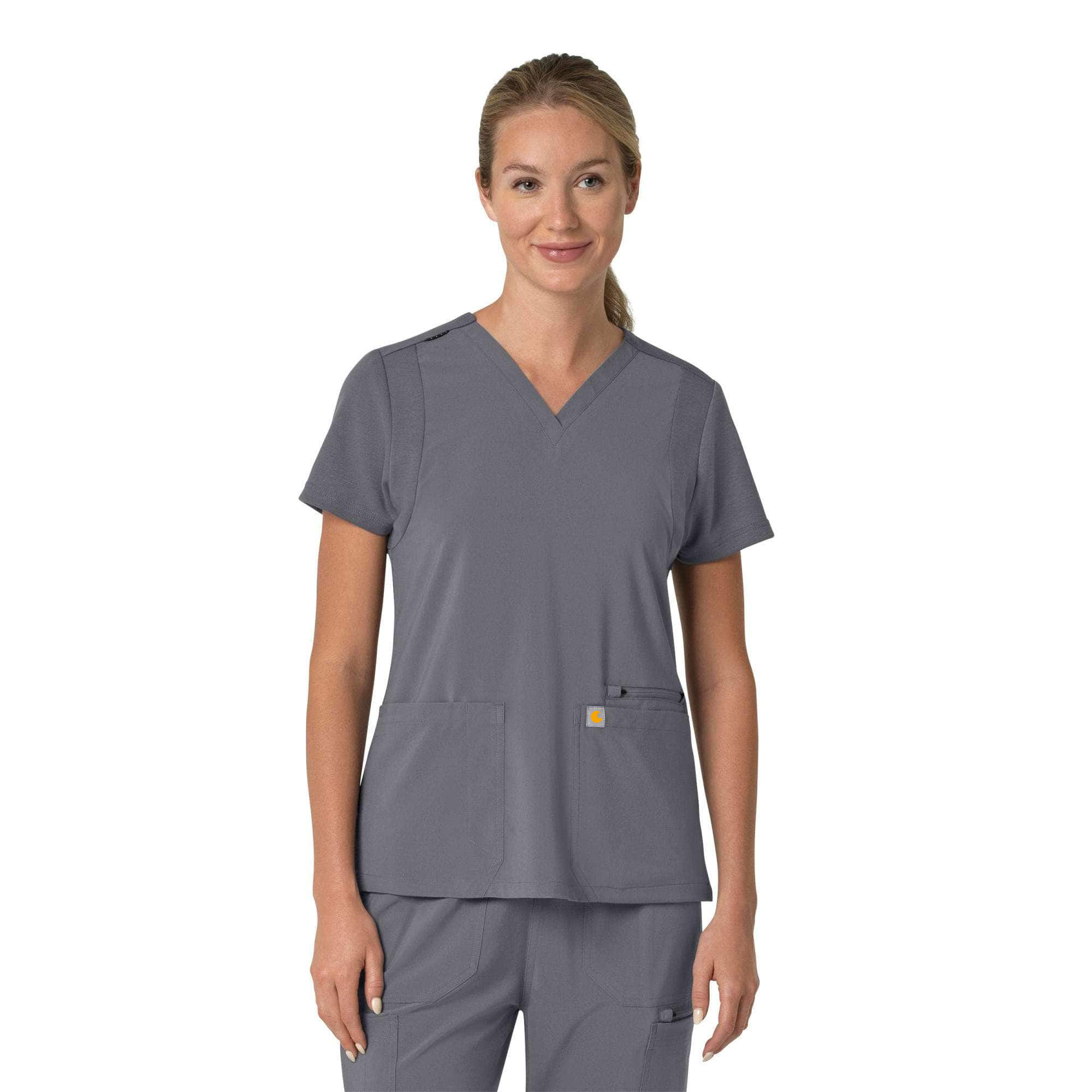 Women's Force Cross-Flex Flex Panel V-Neck Scrub Top