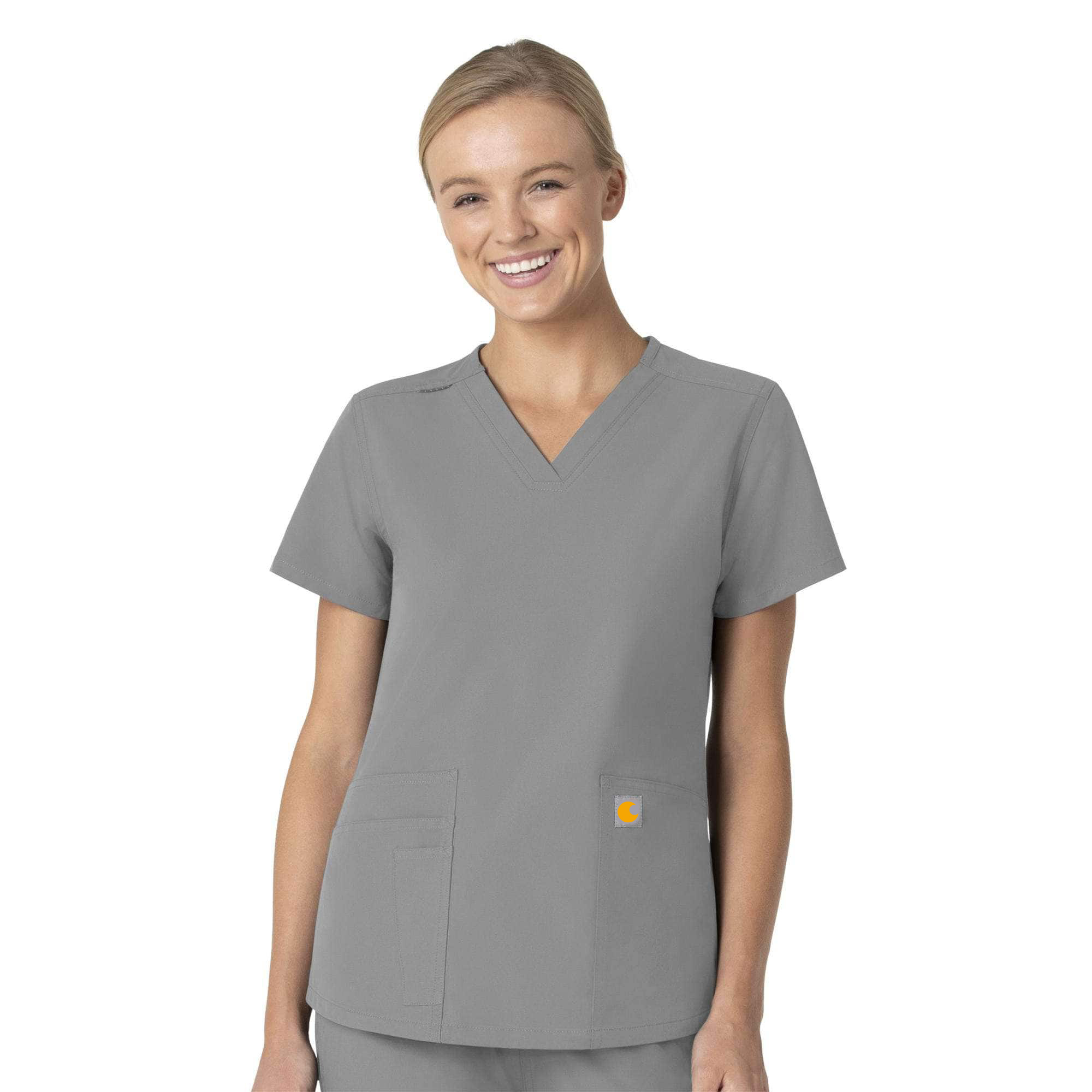 Women's Force Essentials V-Neck Scrub Top