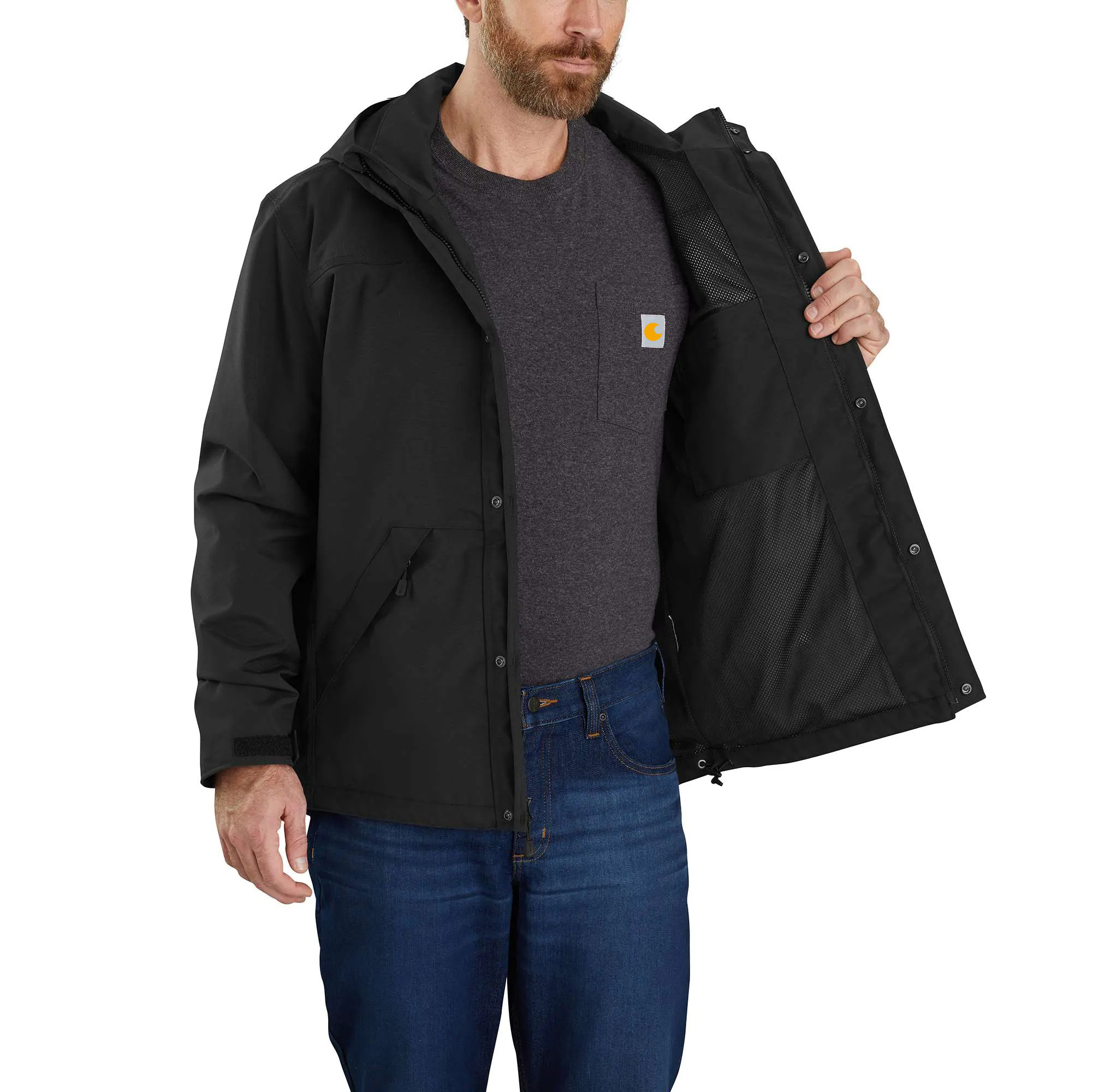 Men's Storm Defender Jacket - Loose Fit - Heavyweight