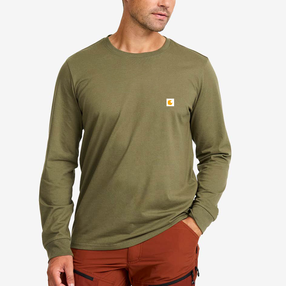 Graphic Long-sleeved T-shirt Men