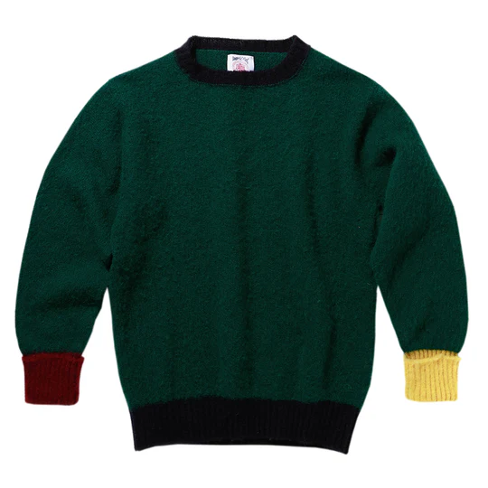 J. Press Shaggy Dog Sweater Green