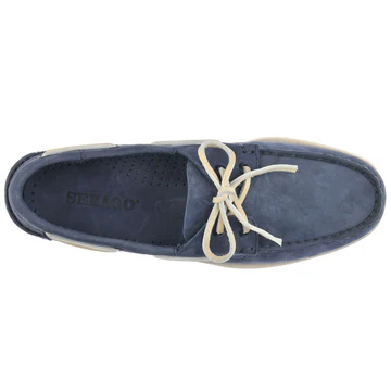 Docksides Portland Nubuck Navy Blue