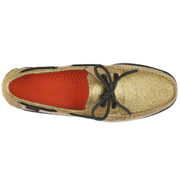 Portland Glitter Yellow Gold & Black