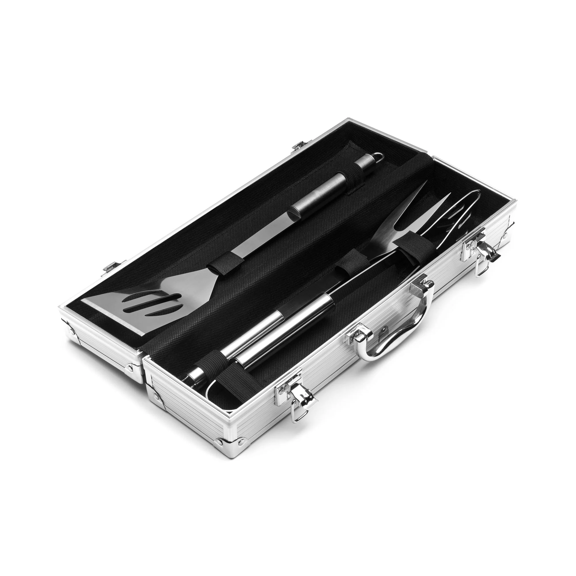 LINNEUS - CAMP ACCESSORIES - Barbecue Set - Unisex - GREY SILVER