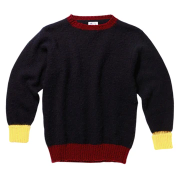J. Press Shaggy Dog Sweater Blue