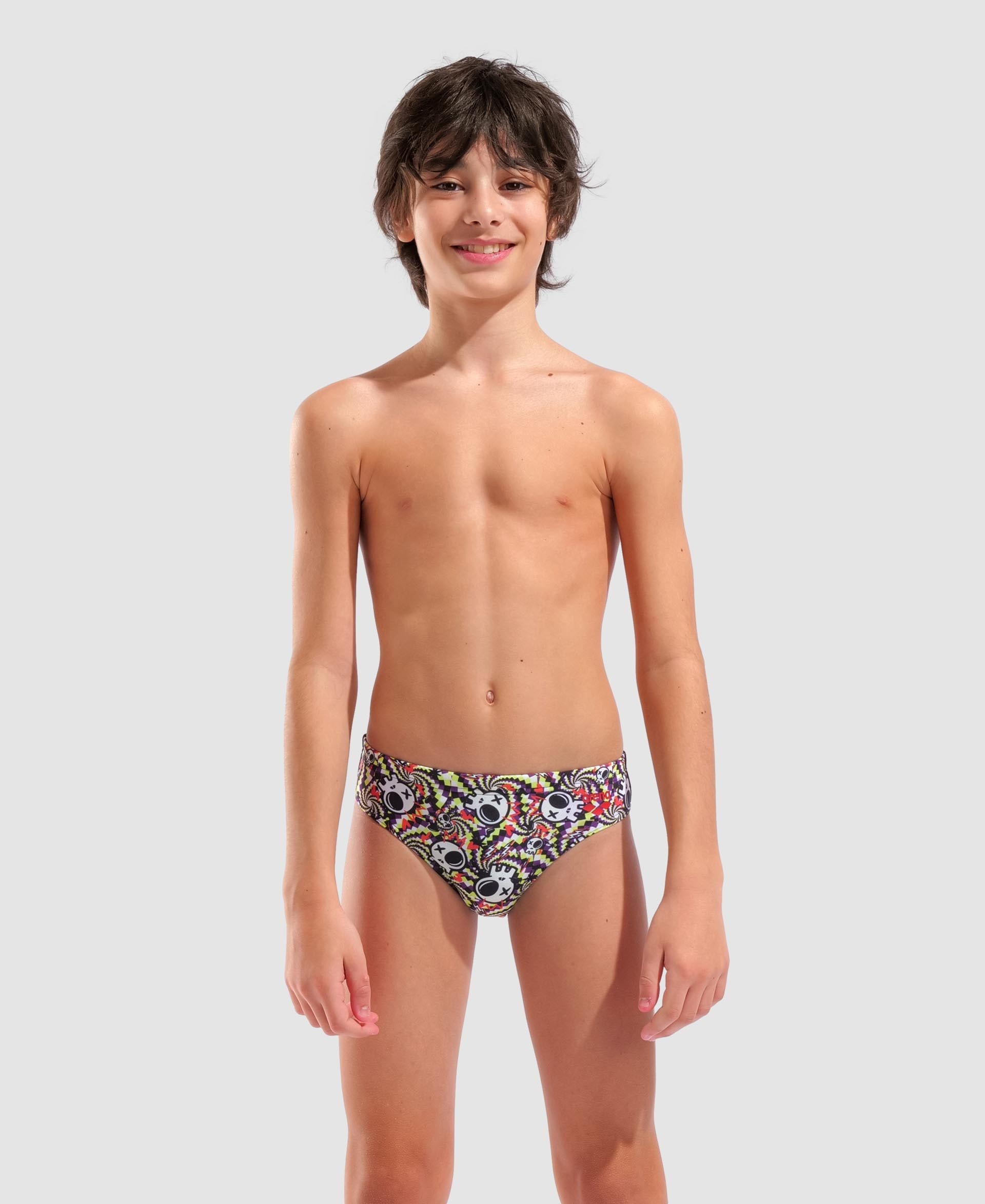 Boys' Swim Brief arena Fun Skulls