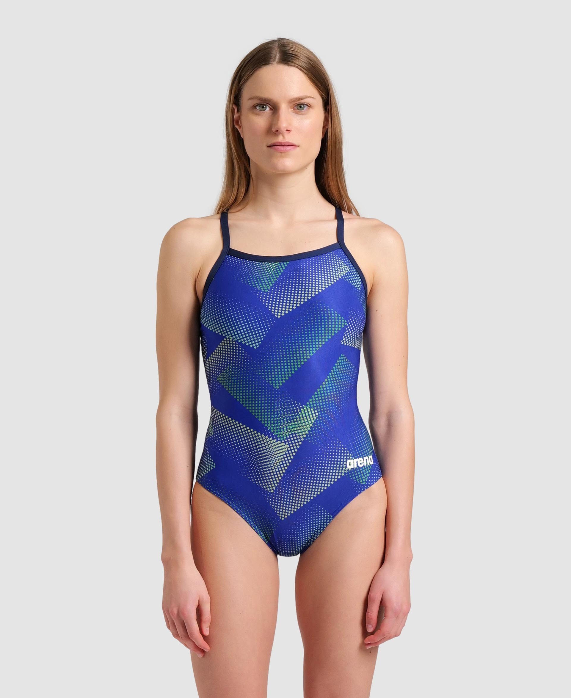 Women’s Swimsuit arena Halftone Print Lightdrop