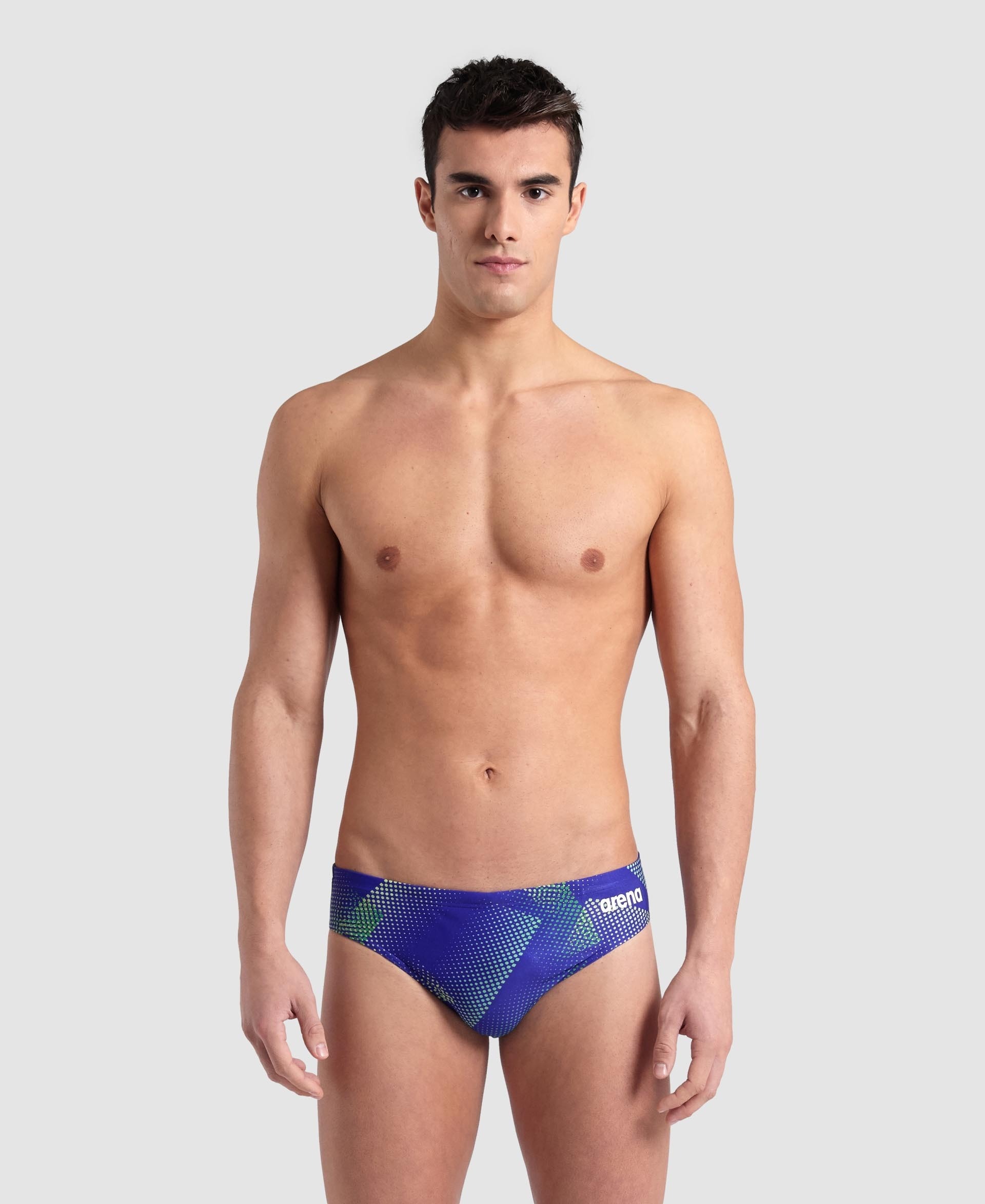 Men’s Swim Brief arena Halftone Print