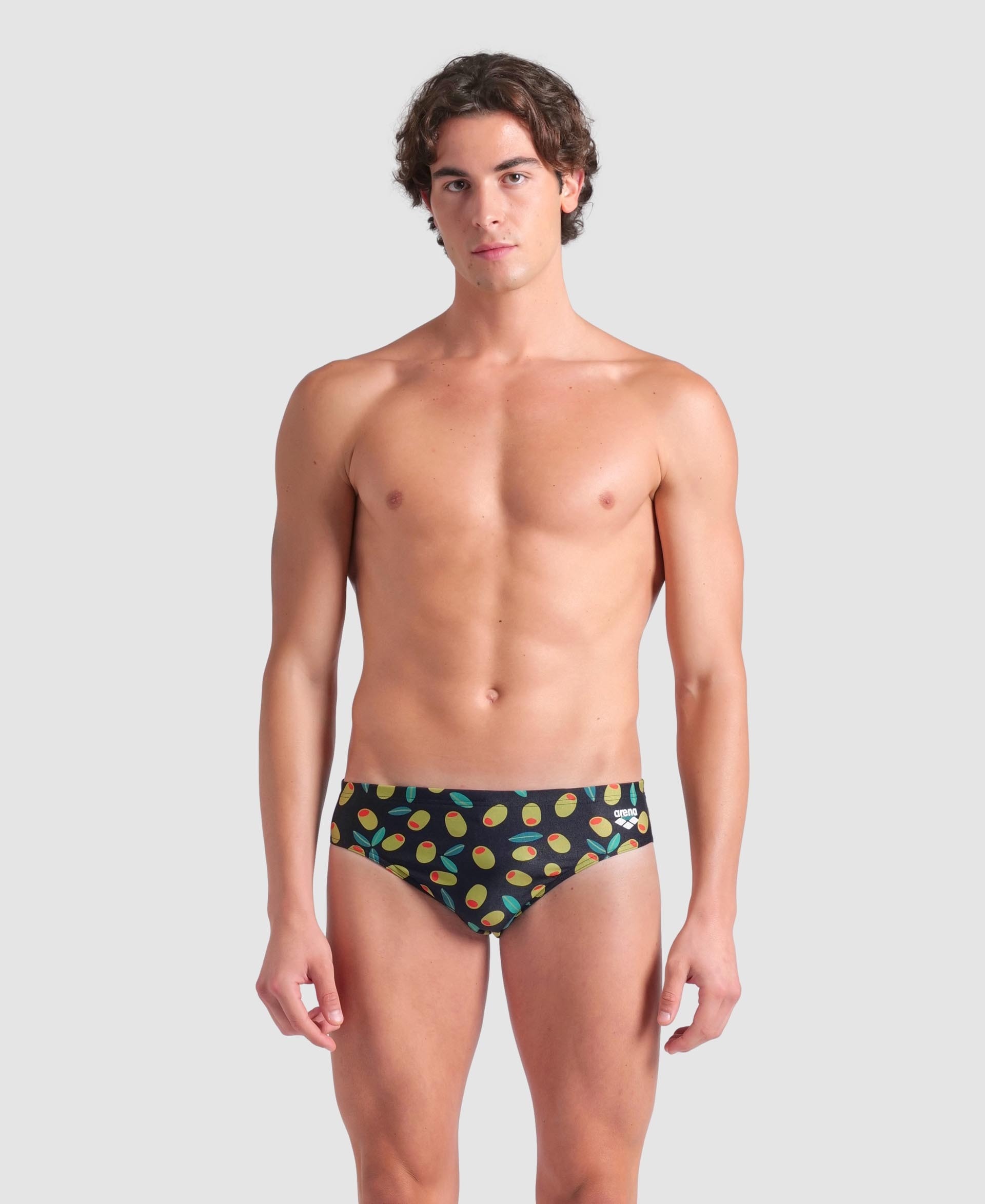 Men's Swim Brief arena Olives