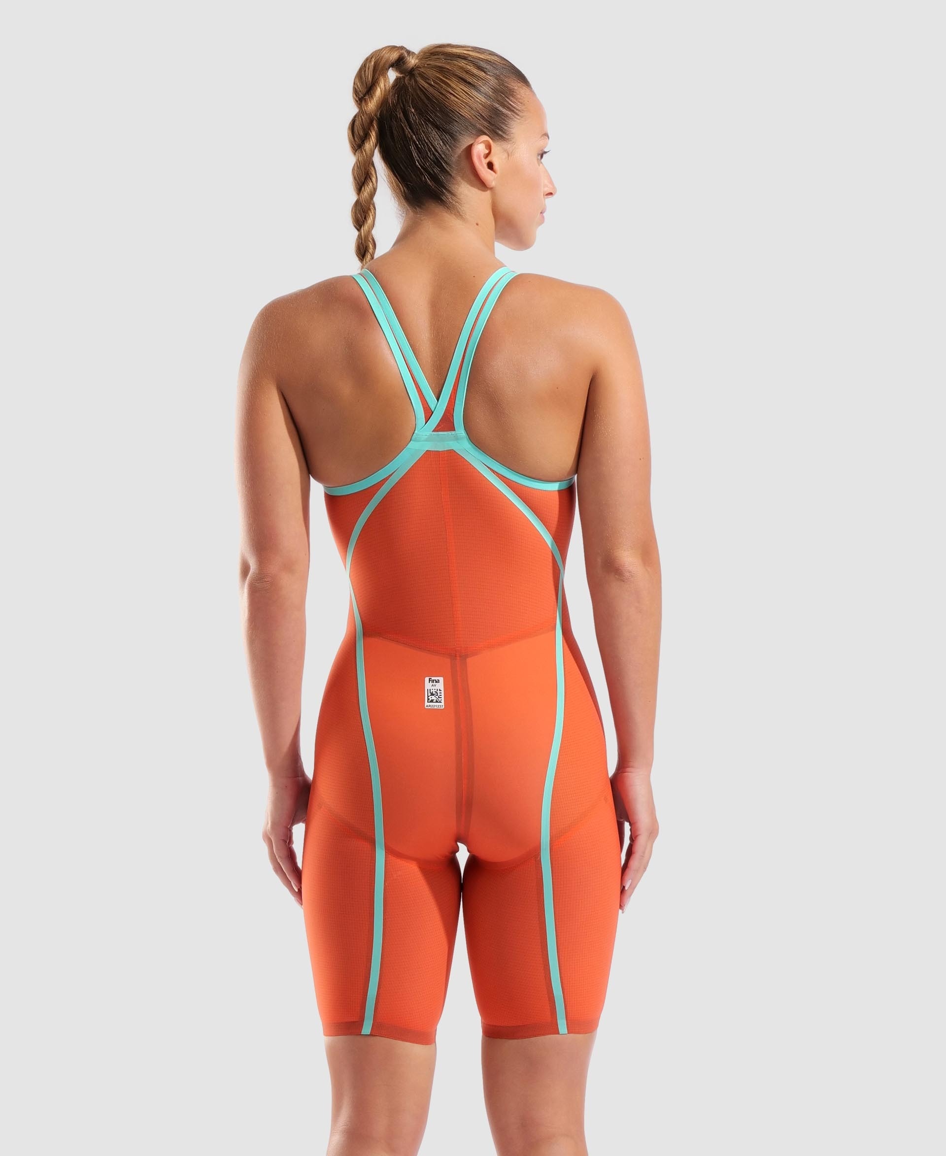 Women’s Powerskin Carbon-Glide Sunset Coral Closed Back LE