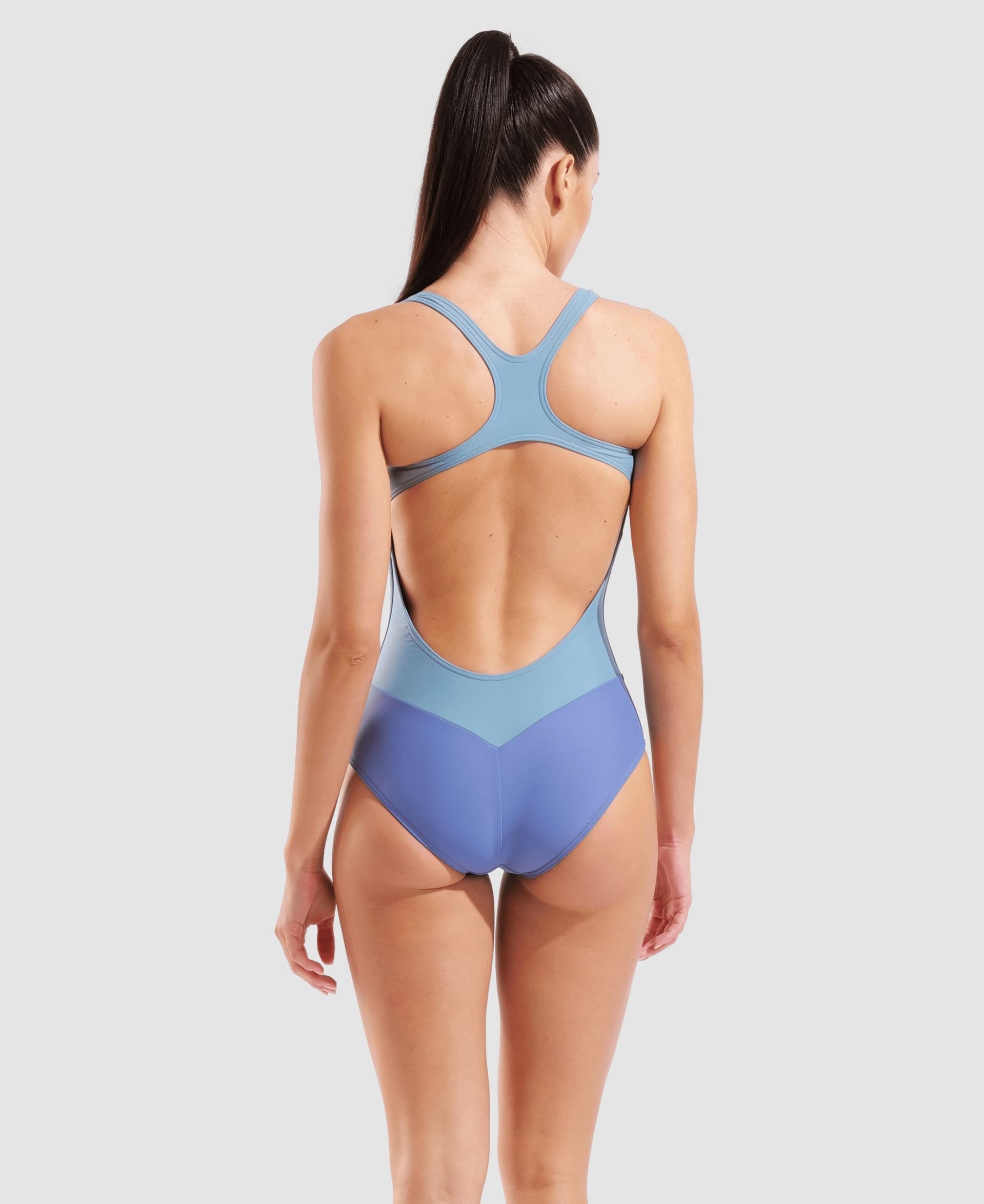 Women's Swimsuit arena Vita Life Swim Pro Back Blue