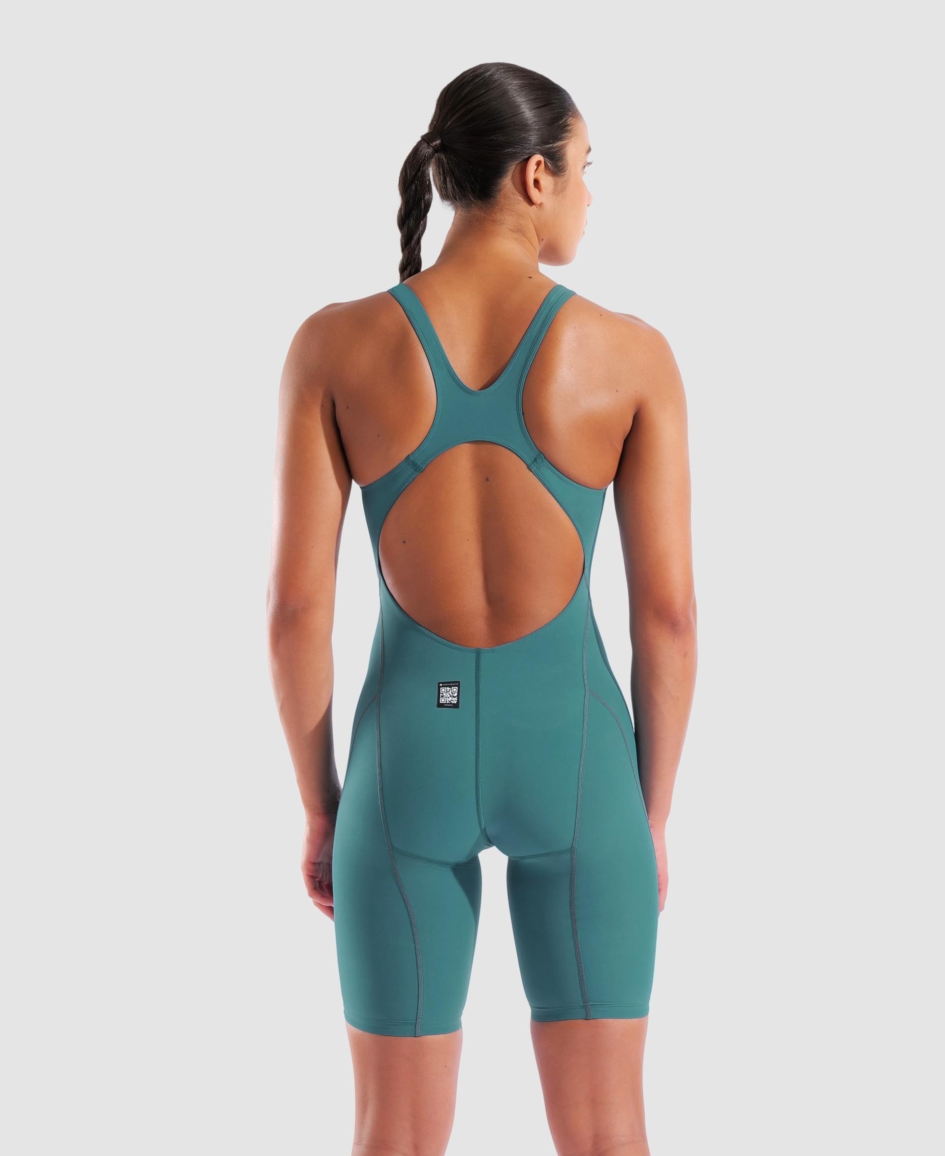 Women’s Powerskin Impulso Jade Aura Open Back