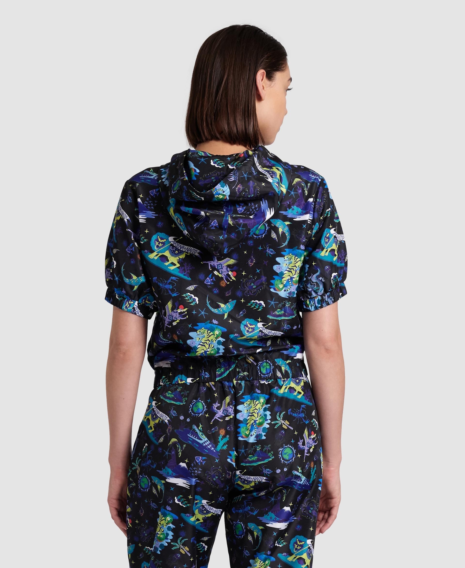 Women's arena Fun Planet Hooded Jacket