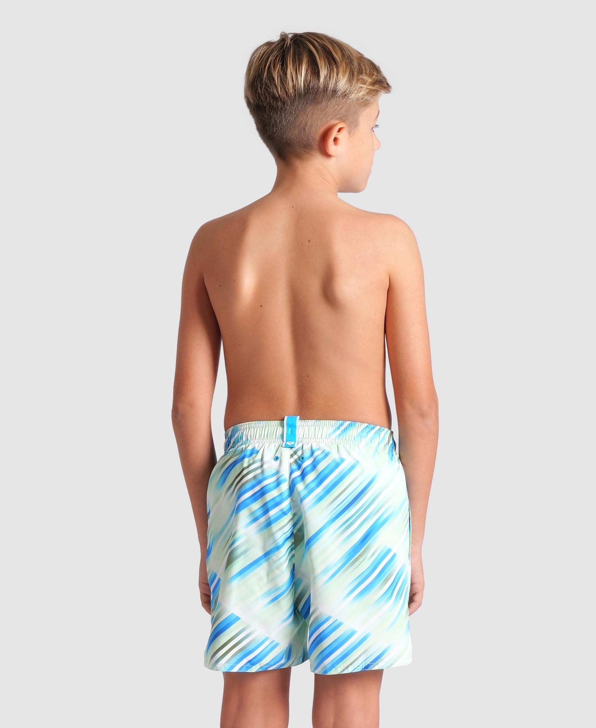 Boys' Beach Boxer 32 cm arena Allover Water Print Multiprints