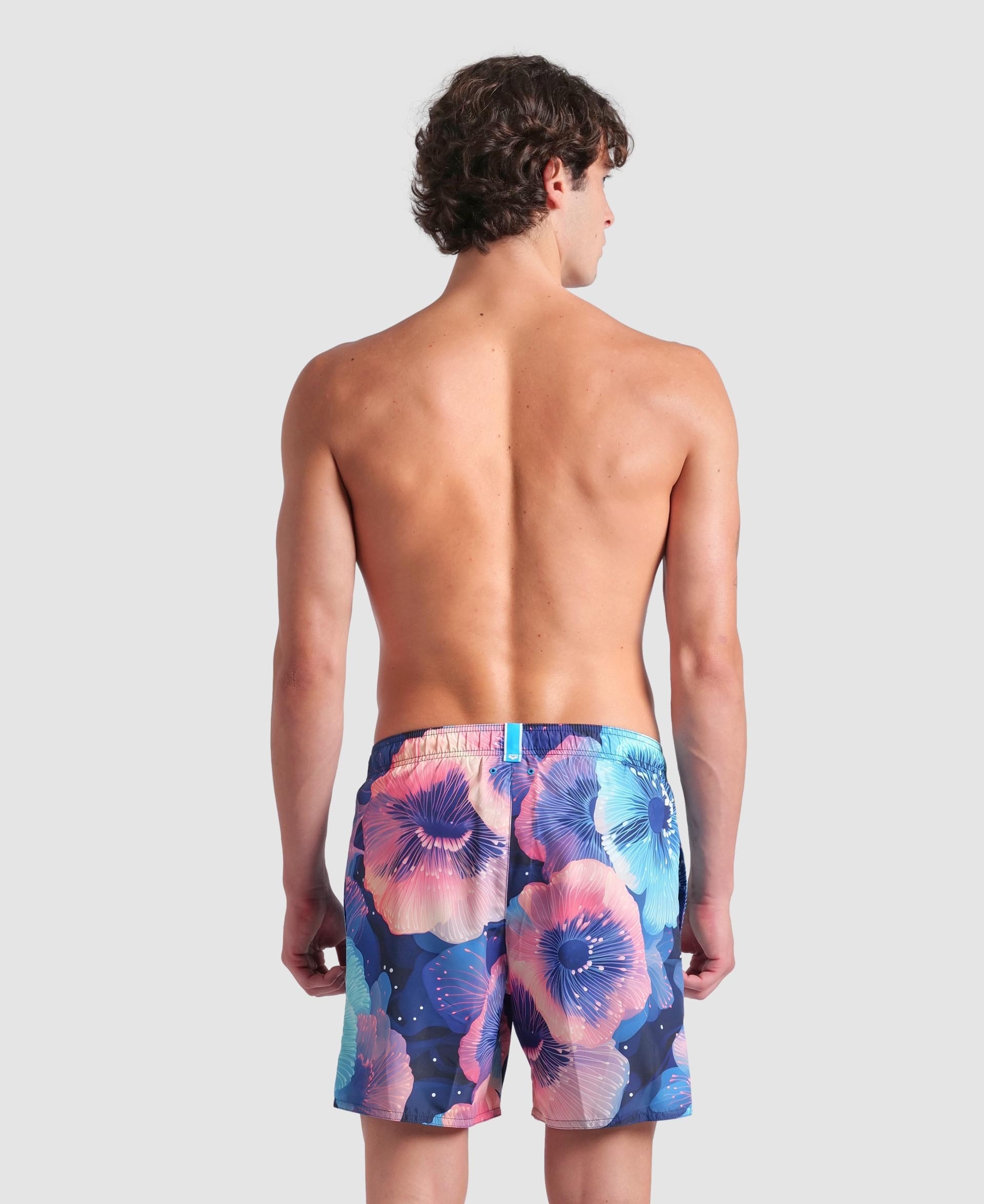 Men's Beach Boxer 41,5 cm arena Allover Water Print Multiprints