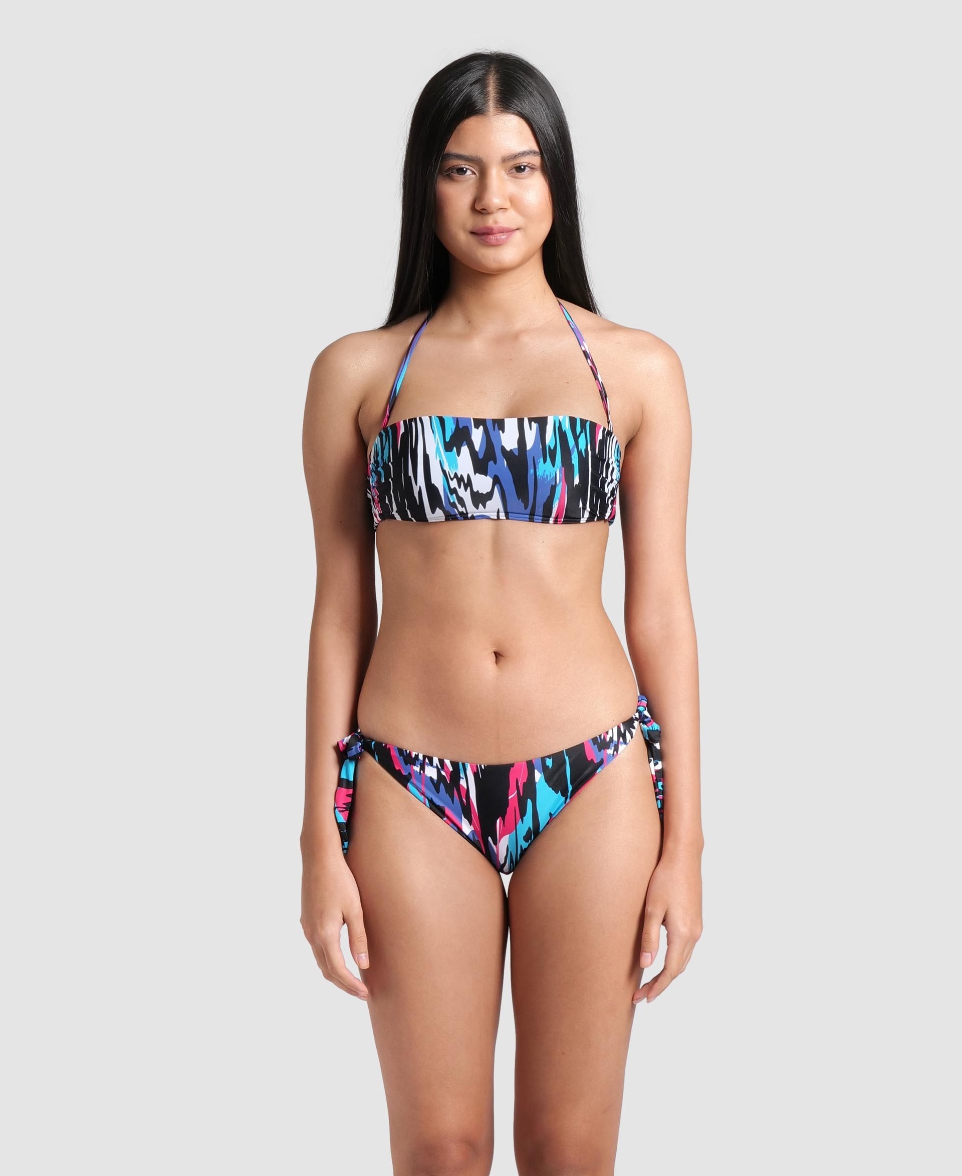 Women's Bikini arena Water Print Bandeau