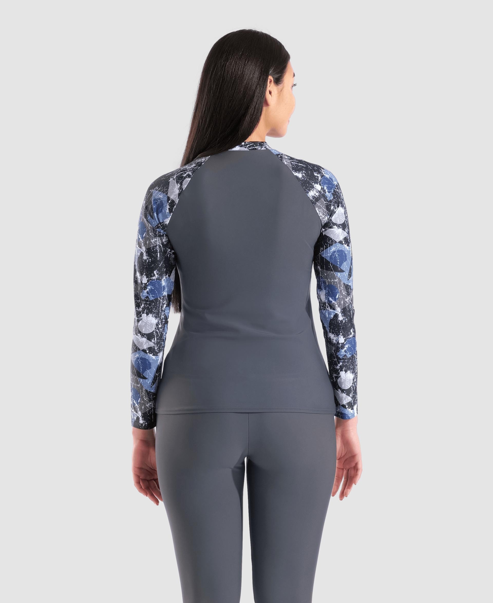 Women's arena Modesty Long-Sleeve Rash Vest