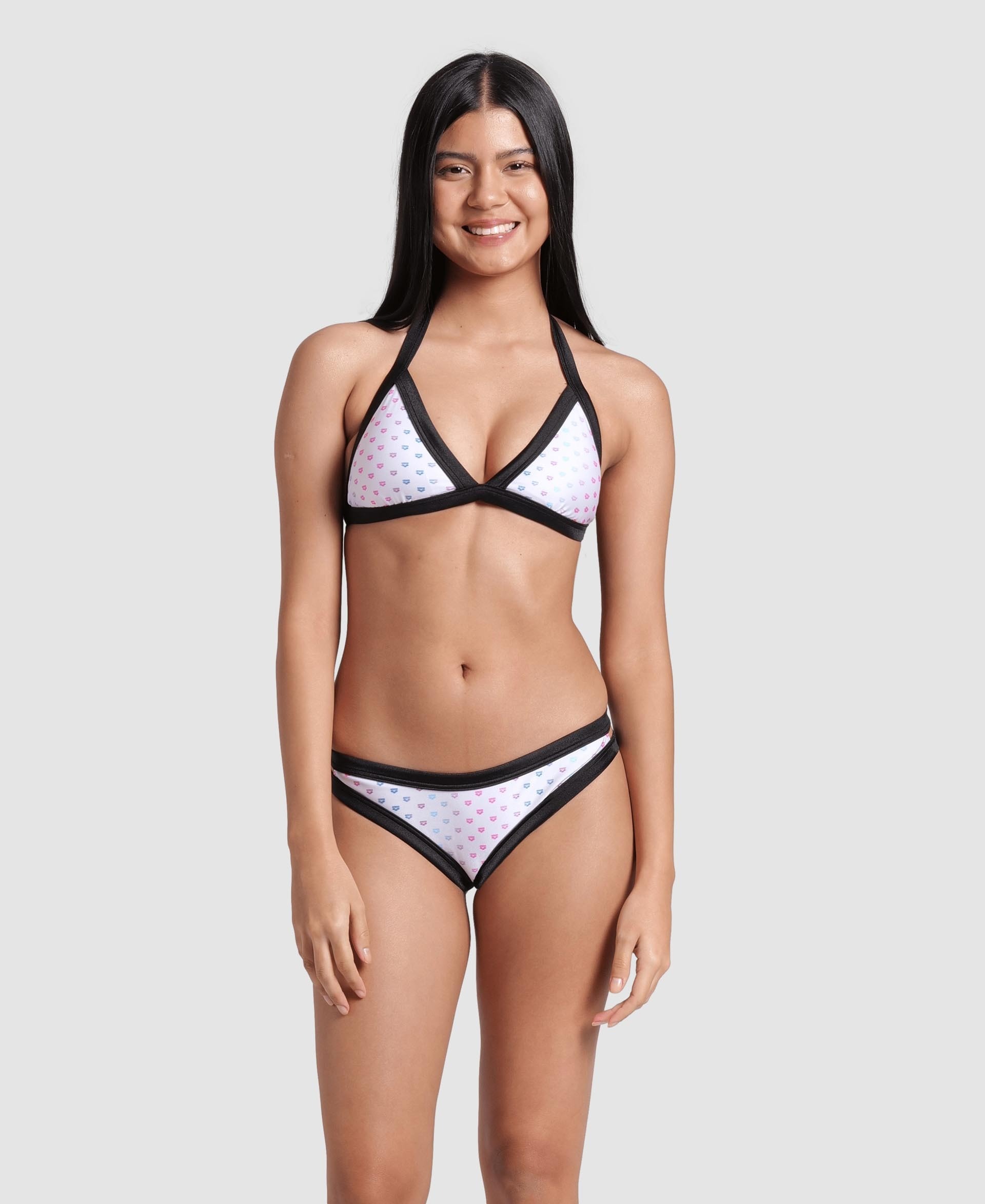 Women's Bikini arena Rainbow Monogram Triangle