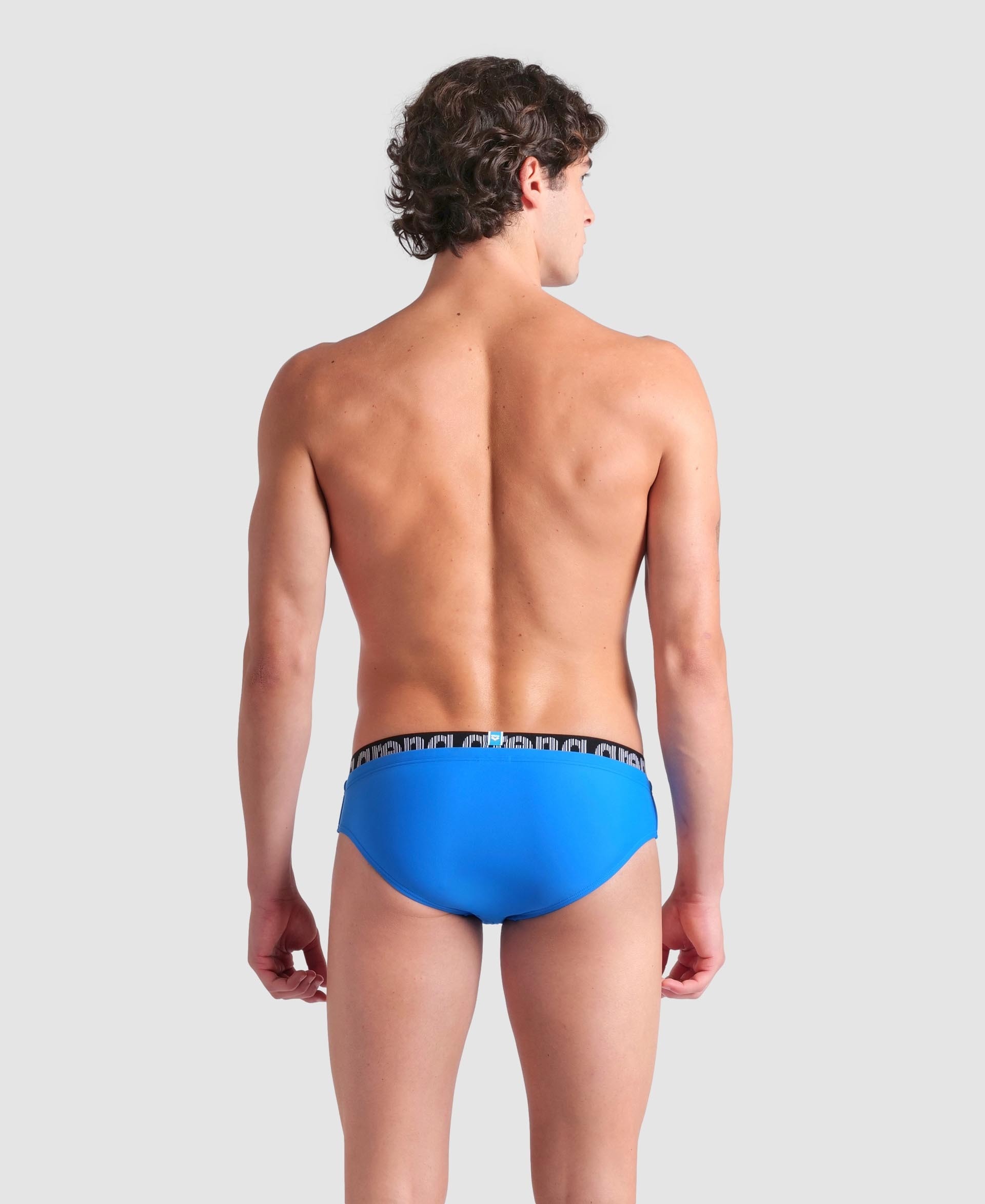 Men's Swim Brief 8 cm arena Elastic Logo