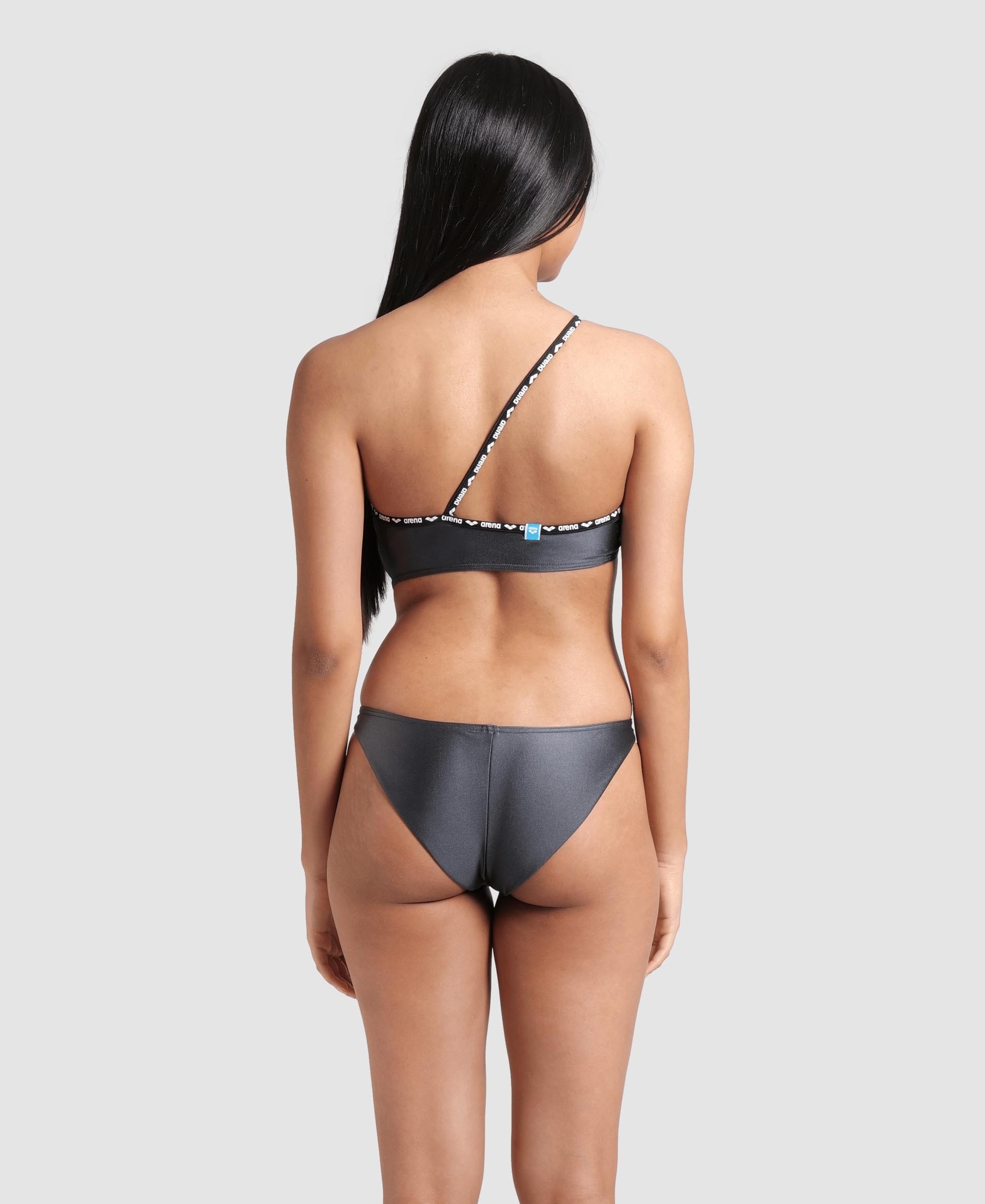 Women's Swimsuit arena Solid Single Shoulder