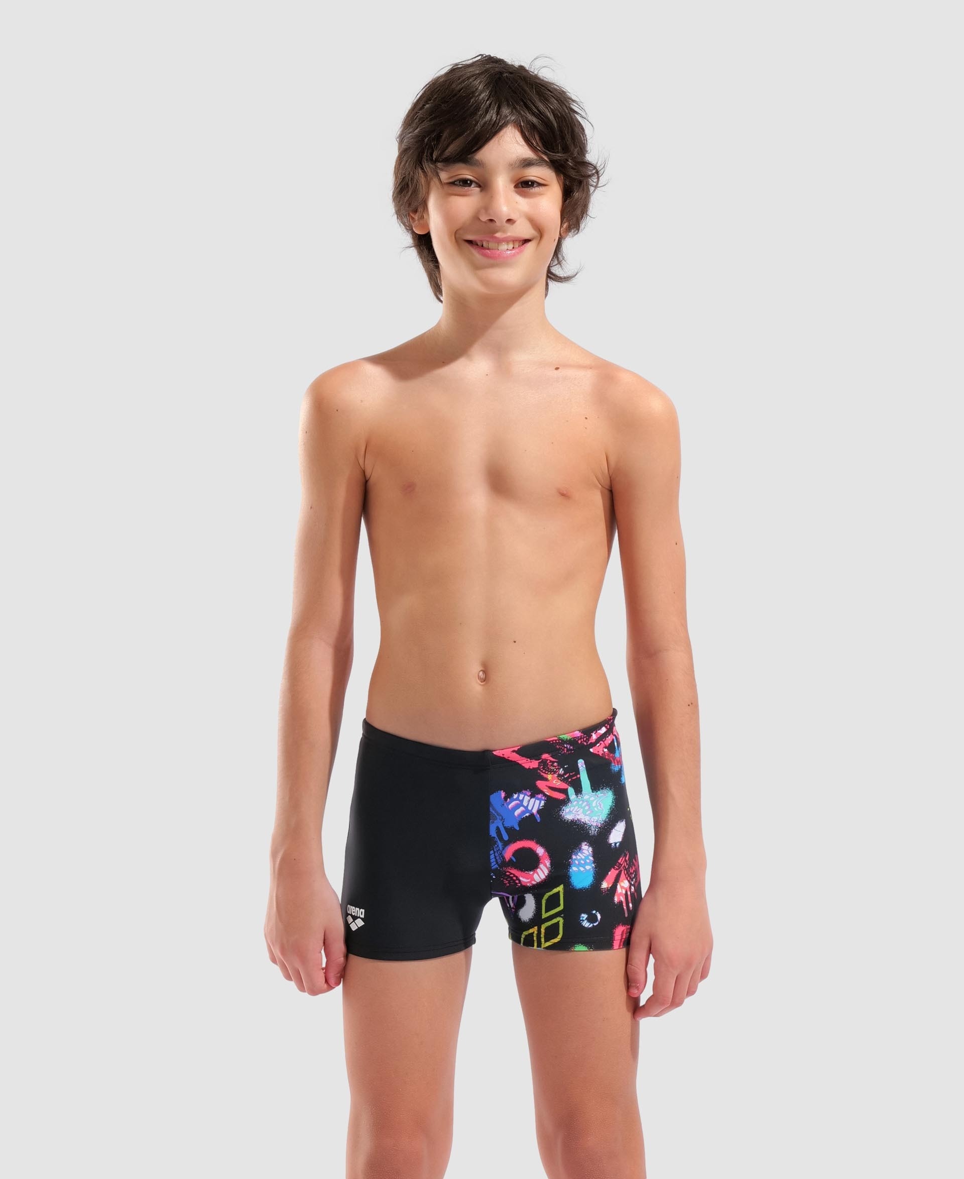 Boys' Swim Short arena Graffiti