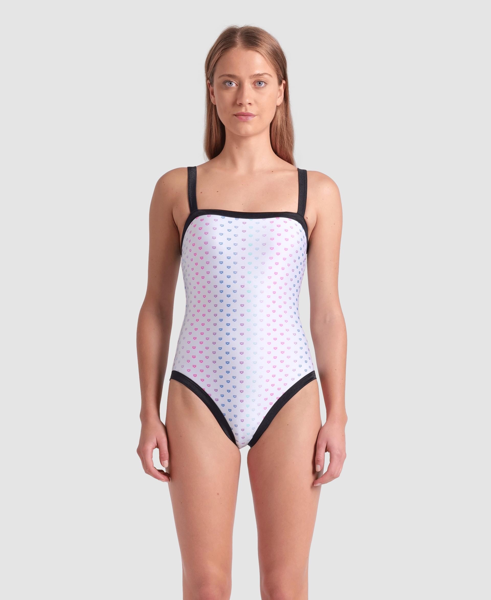 Women's Swimsuit arena Rainbow Monogram