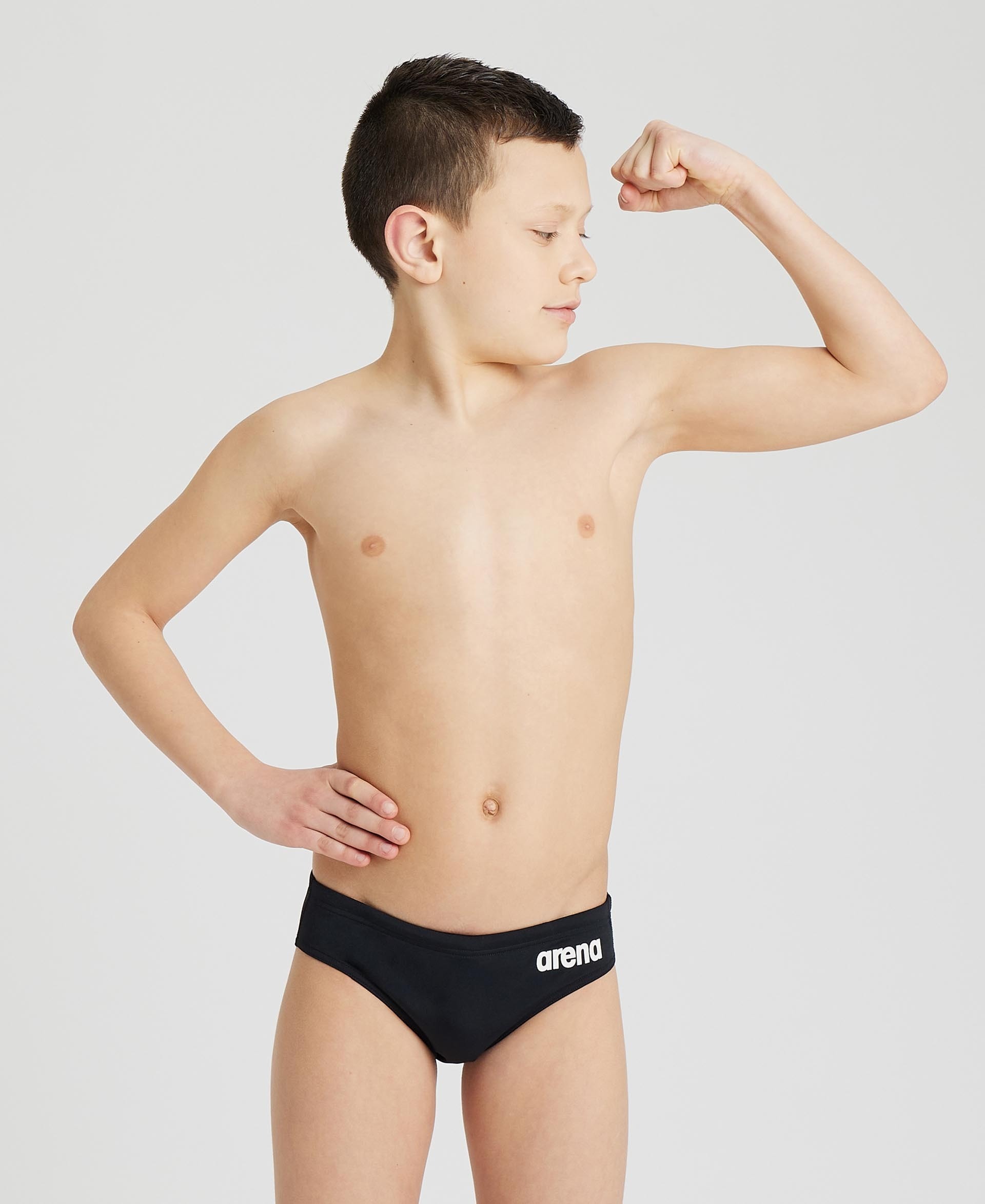 Boys' Team Swim Brief Solid